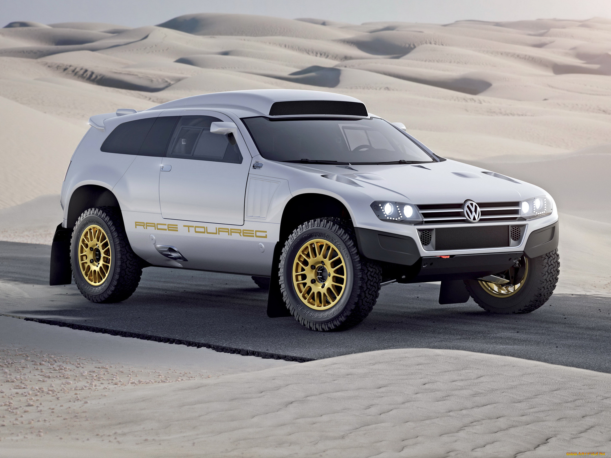 race, touareg, qatar, concept, 2011, автомобили, volkswagen