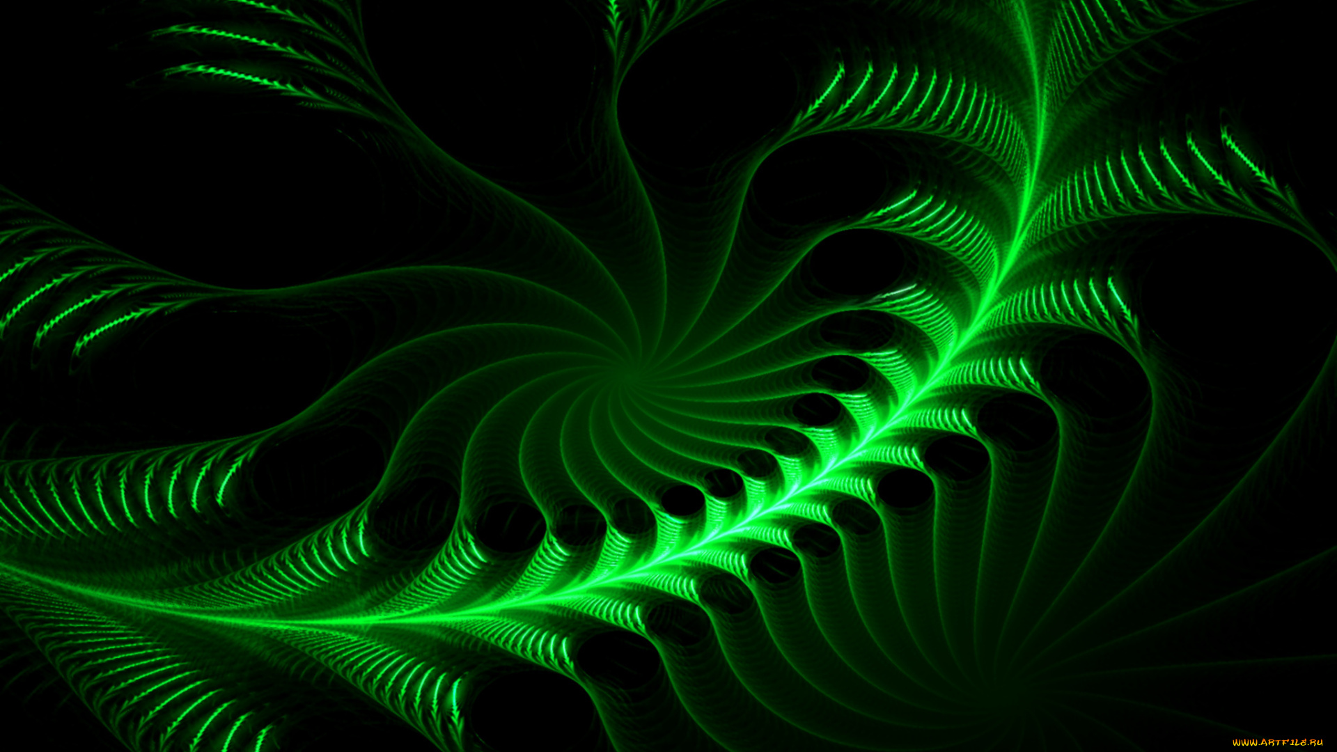 3д, графика, fractal, фракталы, фон, узор