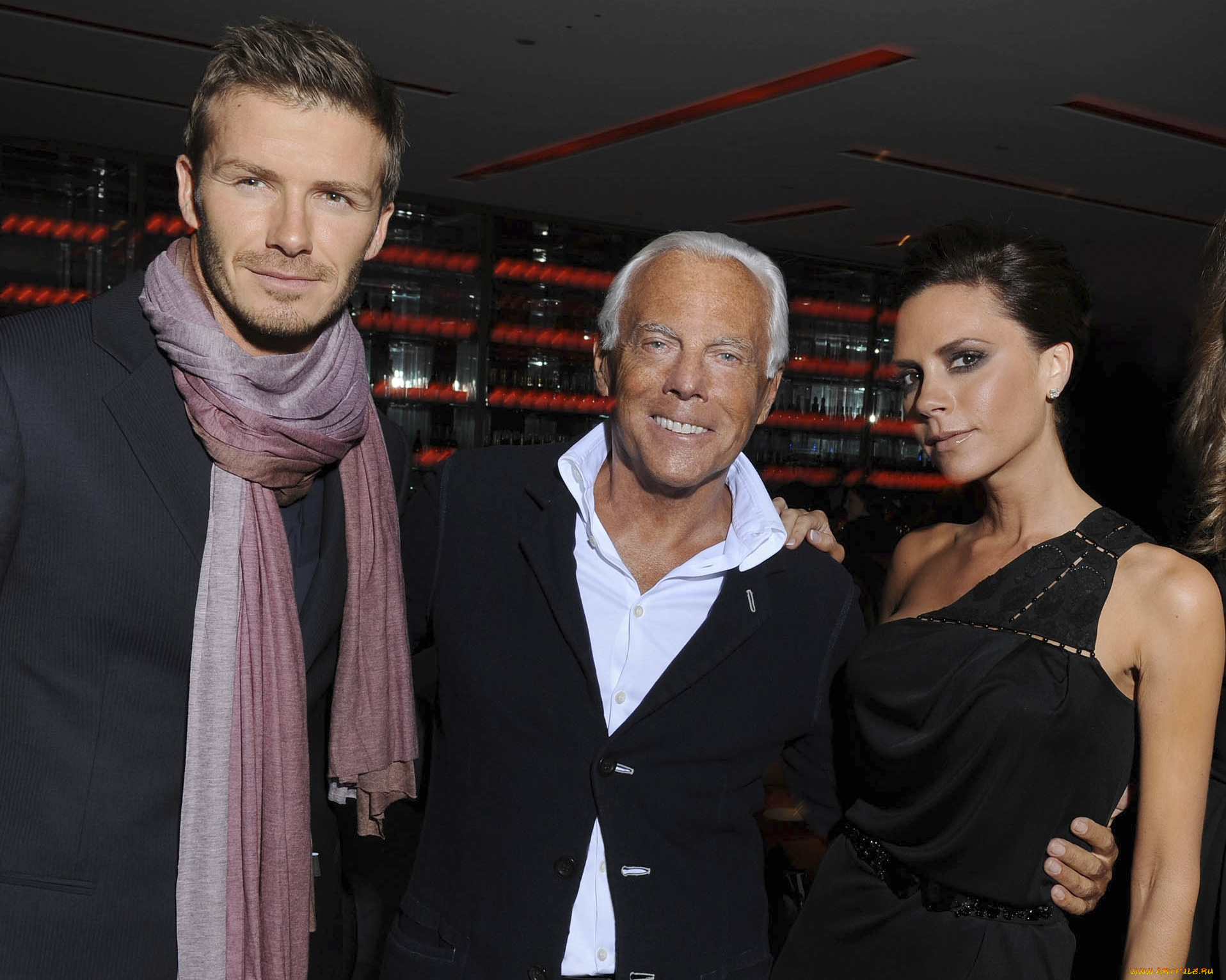 david, beckham, giorgio, armani, victoria, разное, знаменитости, виктория, бэкхем, дэвид, джорджио, армани