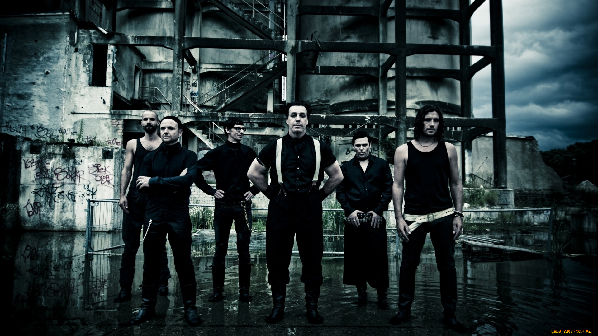 rammstein, музыка, индастриал-метал, германия