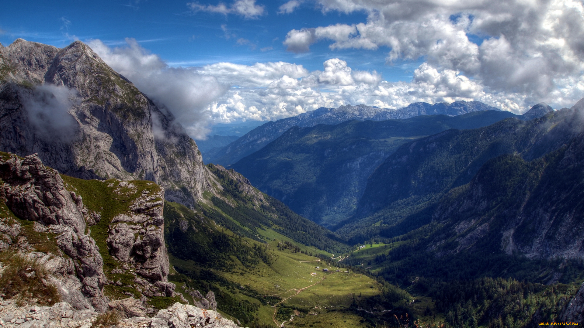salzburg, austria, природа, горы