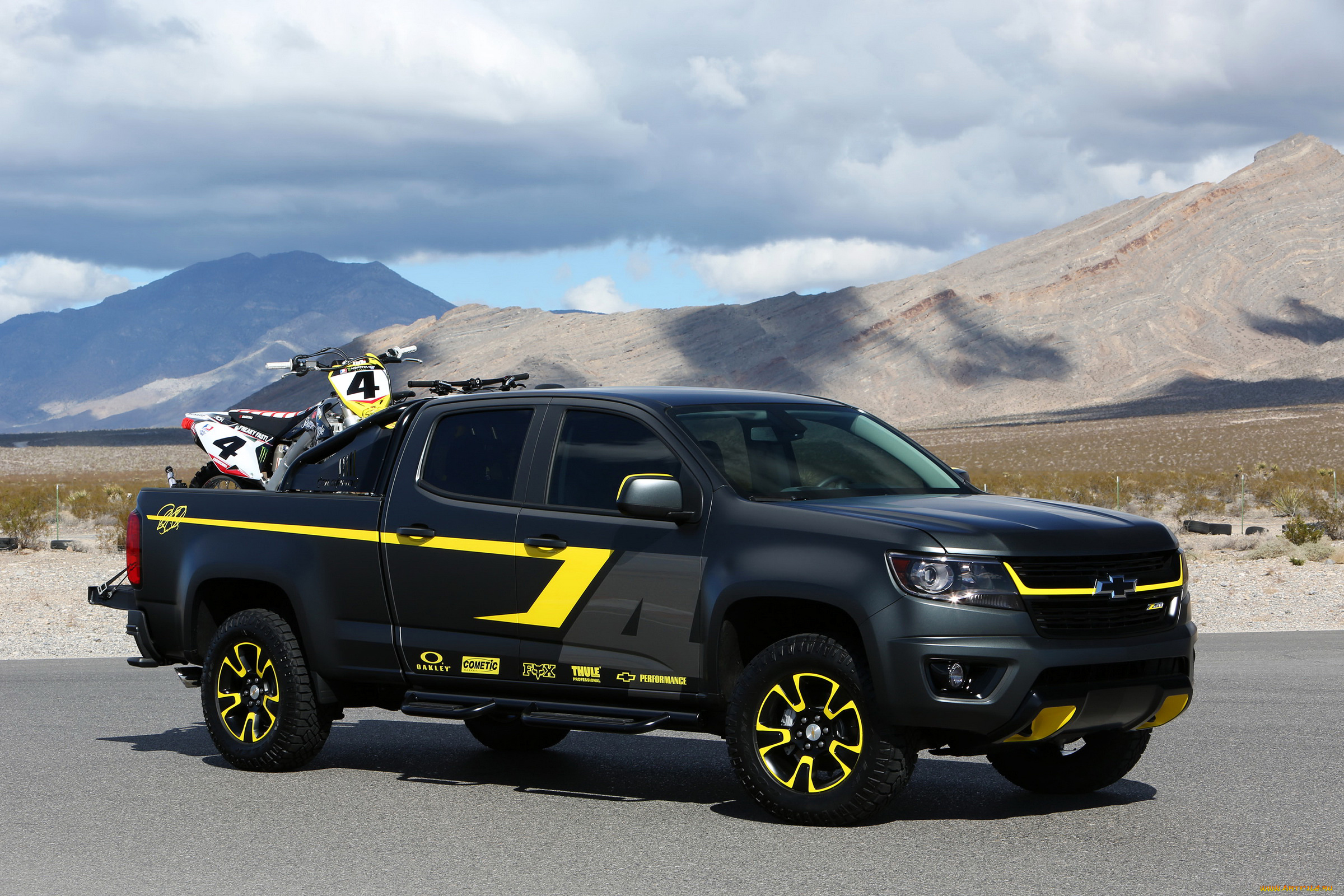 2014, chevrolet, colorado, performance, автомобили, chevrolet, тюнинг, черный, colorado