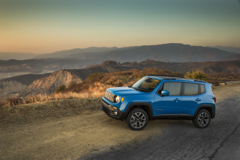 Картинка автомобили jeep latitude синий renegade 2015 г