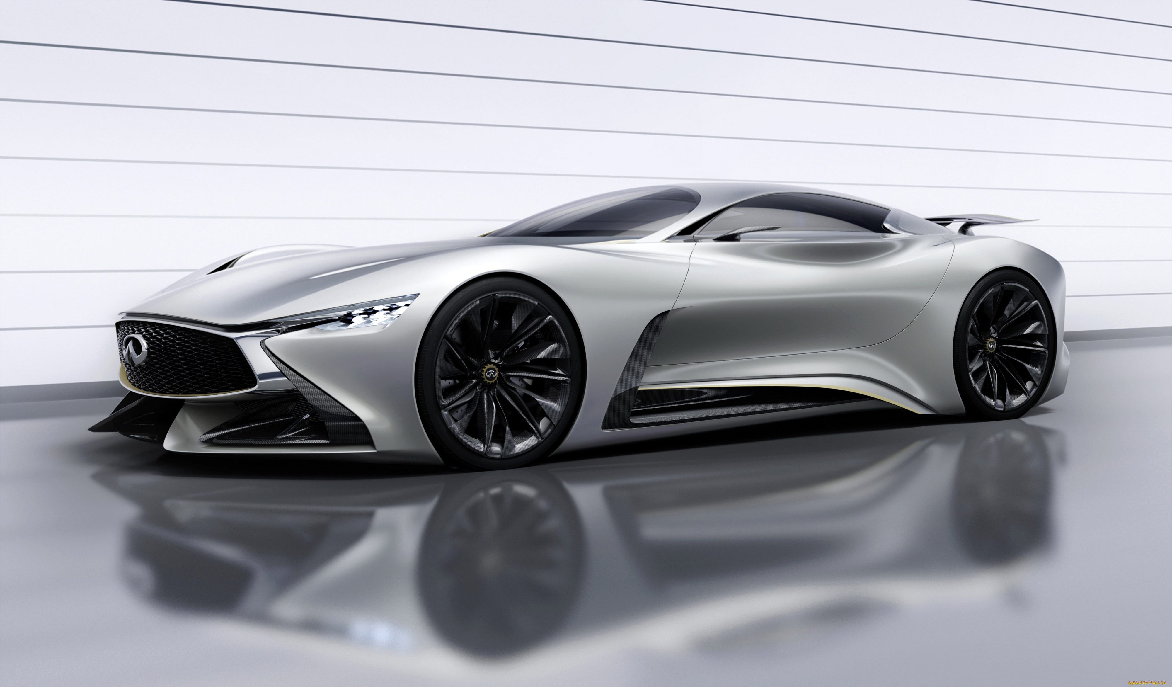 2014, infiniti, vision, gran, turismo, автомобили, infiniti, серебристый