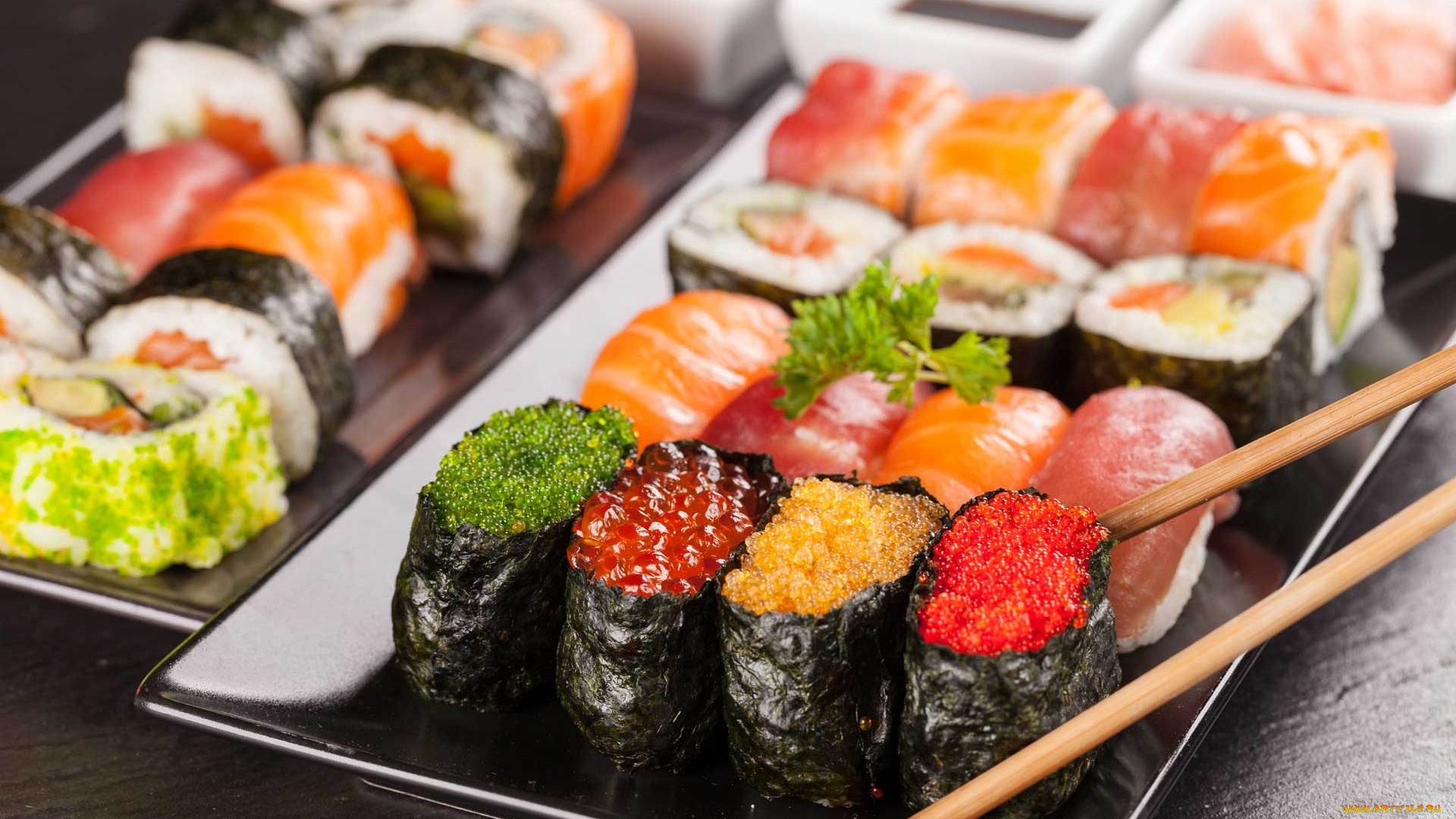 еда, рыба, , морепродукты, , суши, , роллы, японская, ассорти, икра, суши, роллы, кухня