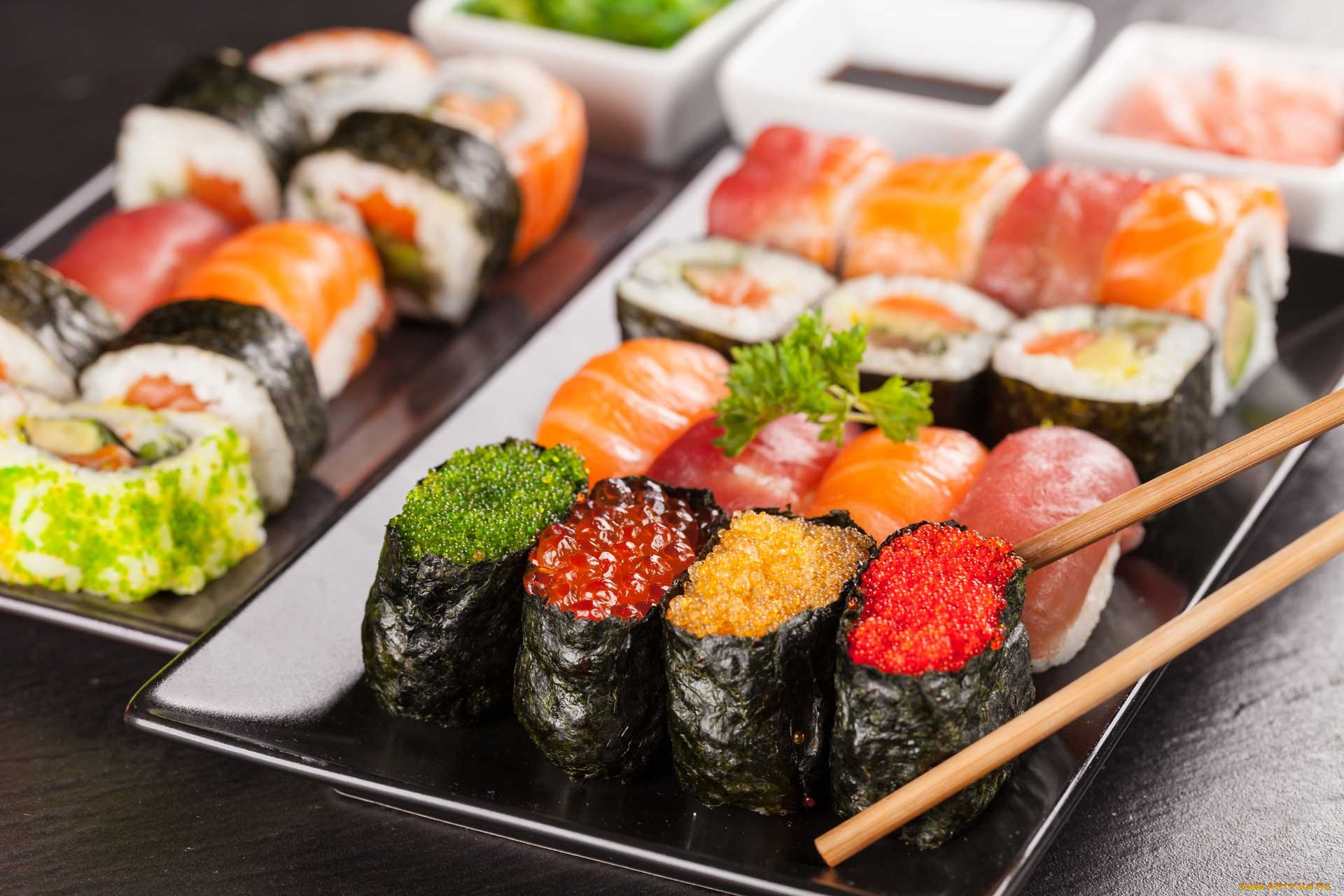 еда, рыба, , морепродукты, , суши, , роллы, японская, ассорти, икра, суши, роллы, кухня