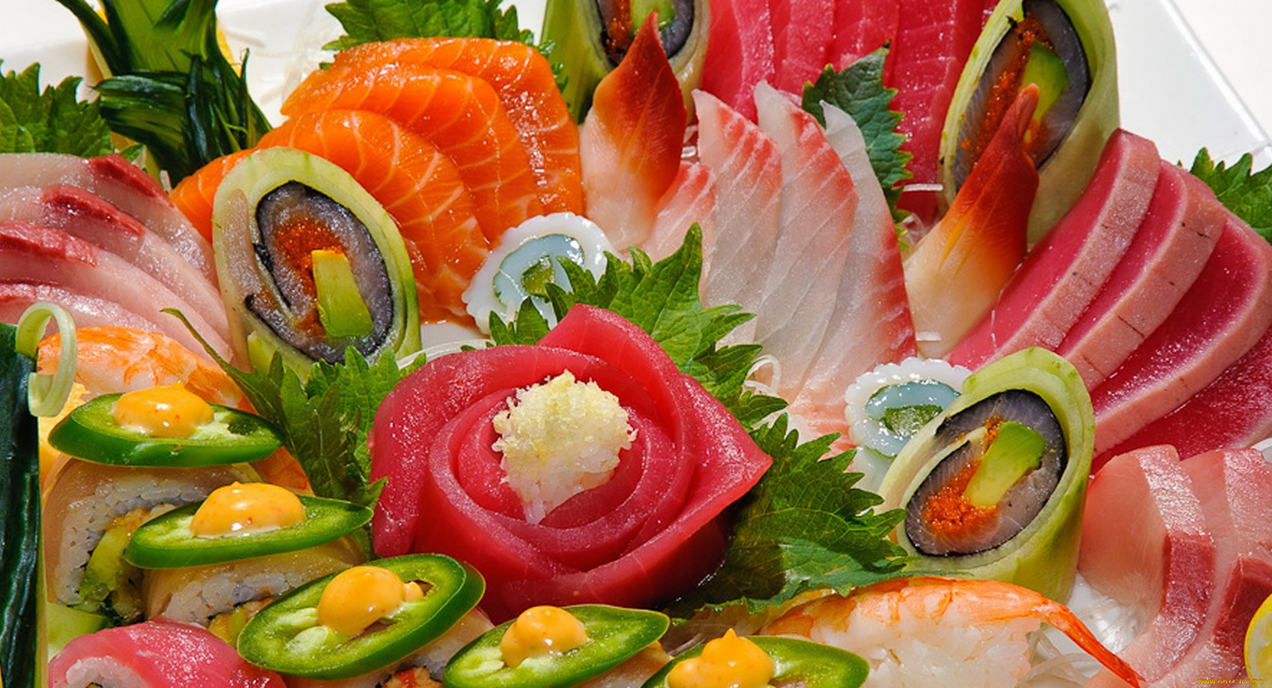 еда, рыба, , морепродукты, , суши, , роллы, перец, роллы, тунец, лосось