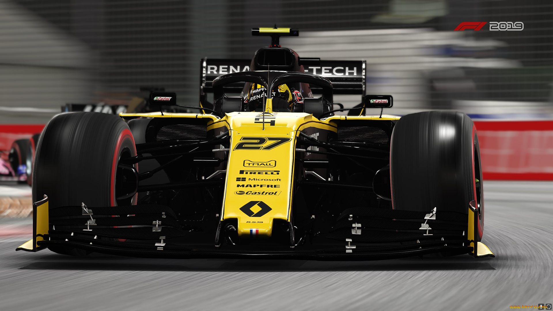 видео, игры, f1, 2019, renault, rs19, f1, 2019