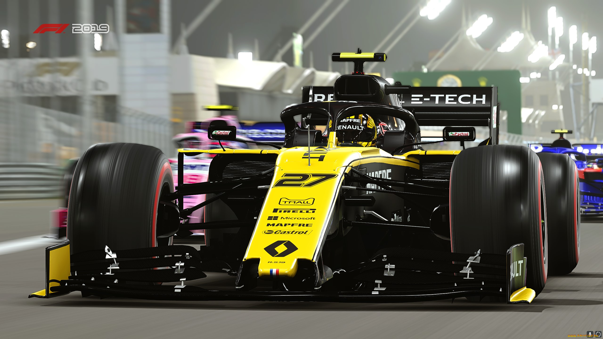 видео, игры, f1, 2019, renault, rs19, f1, 2019