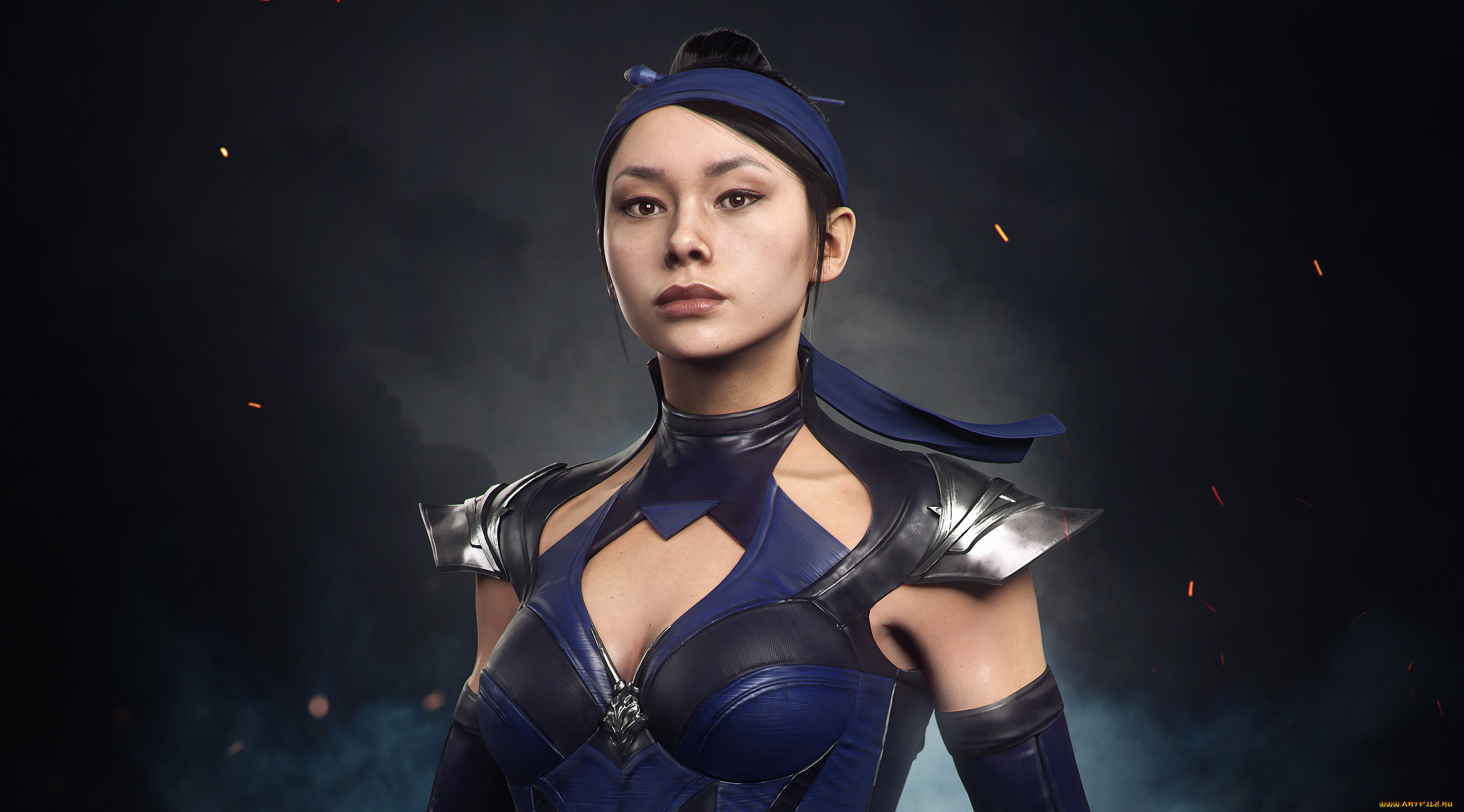 3д, графика, мультфильмы, и, в, игры, kitana, mortal, kombat