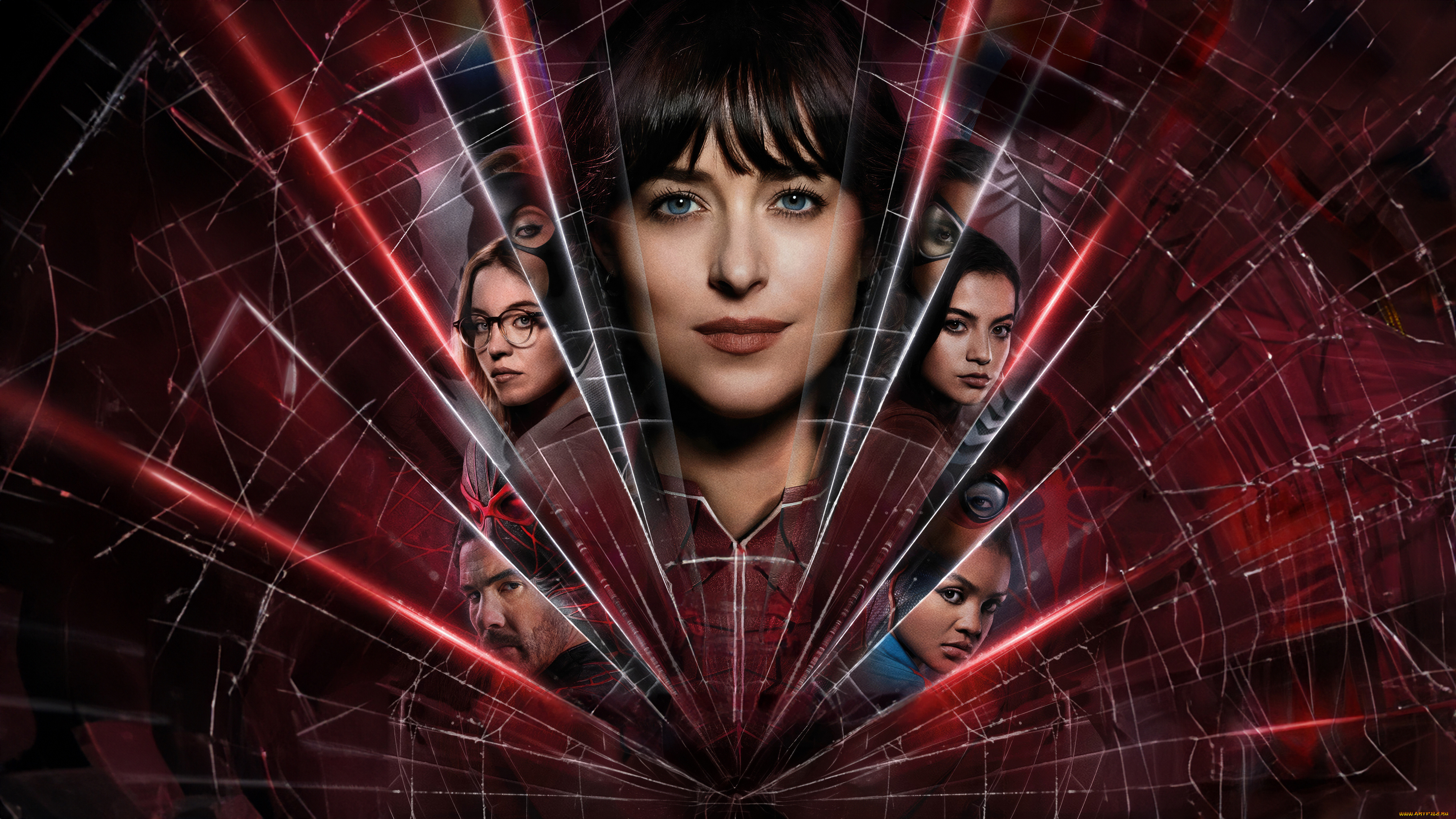 madame, web, , , 2024, , кино, фильмы, madame, web, фантастика, боевик, мадам, паутина, dakota, johnson, sydney, sweeney, emma, roberts