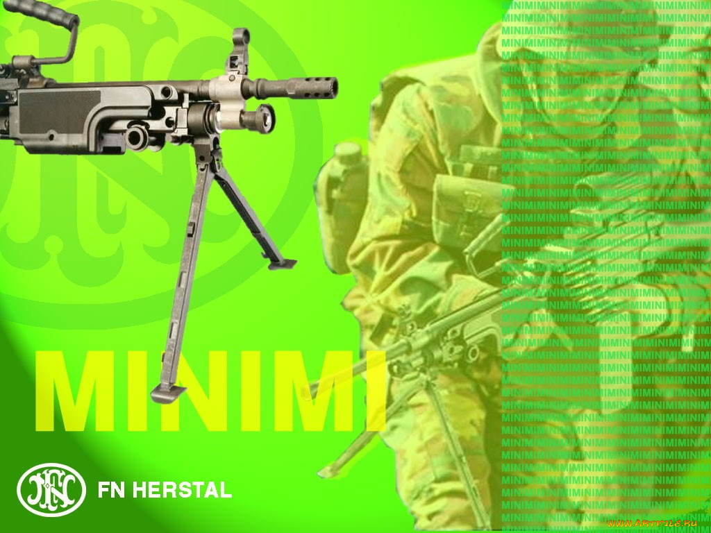 fn, herstal, minimi, оружие, пулемёты
