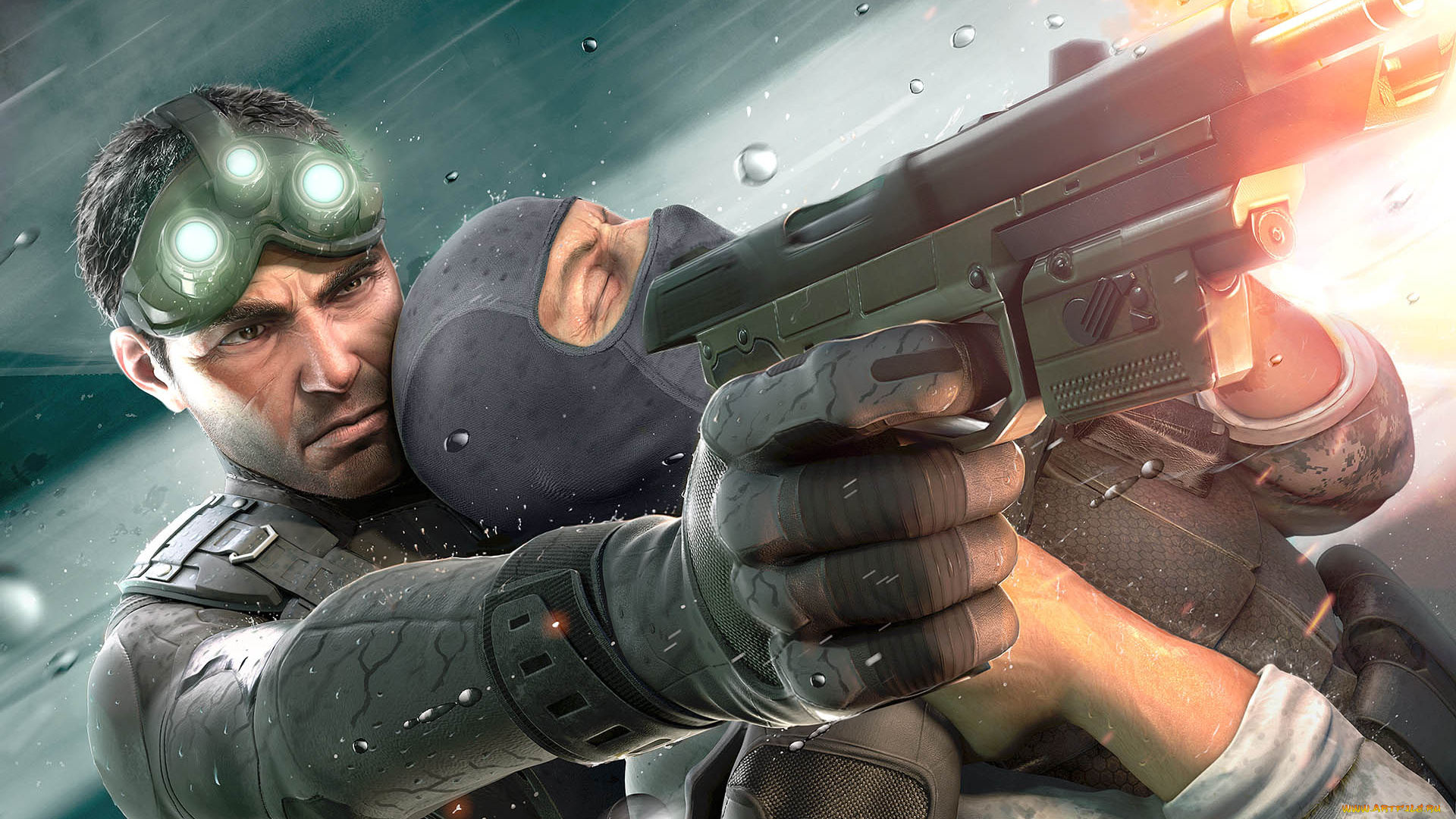 tom, clancy`s, splinter, cell, chaos, theory, видео, игры