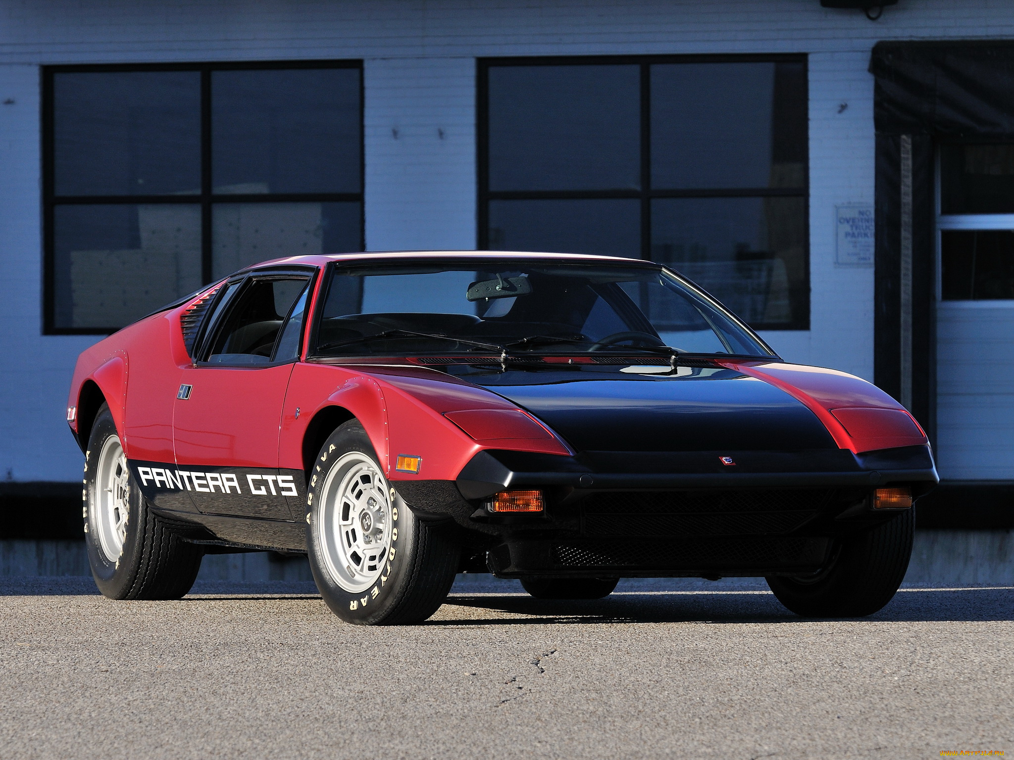 автомобили, de, tomaso, pantera, gts, us-spec, 1974, красный, de, tomaso