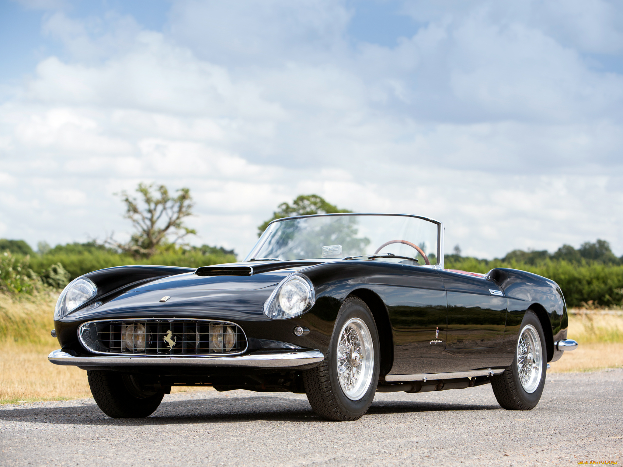 автомобили, ferrari, 250, gt, covered, headlights, cabriolet, 1959, serie, ii