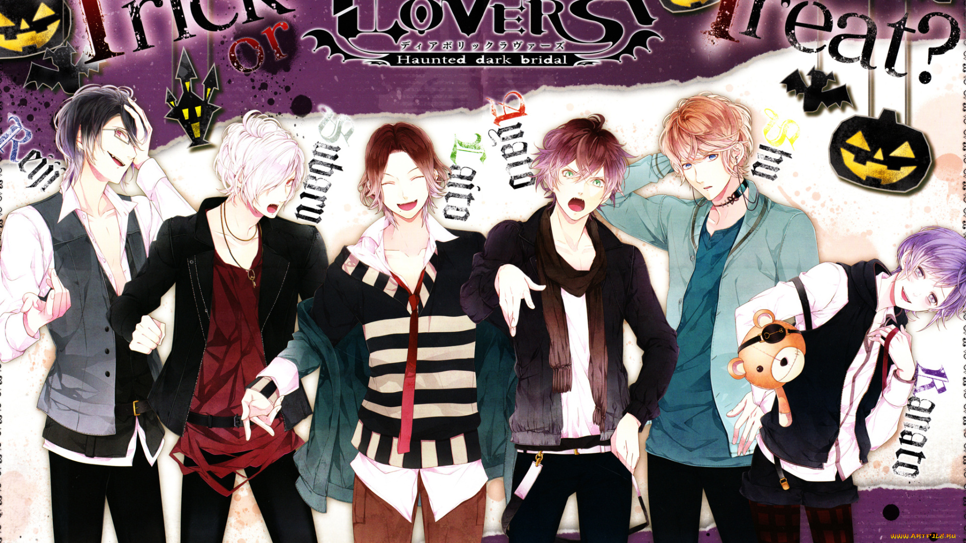 аниме, diabolik, lovers, дьявольские, возлюбленные