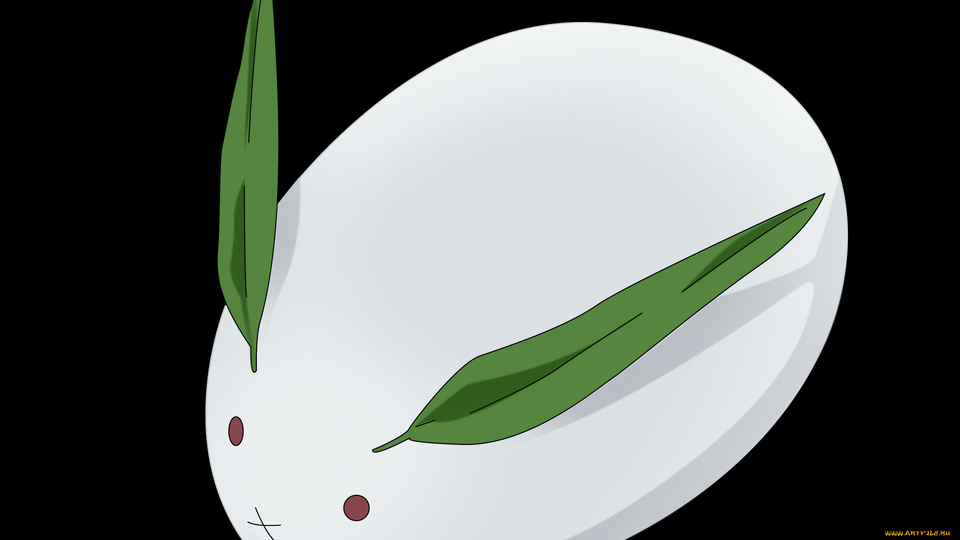 аниме, natsume, yuujinchou, снежный, кролик, тетрадь, дружбы