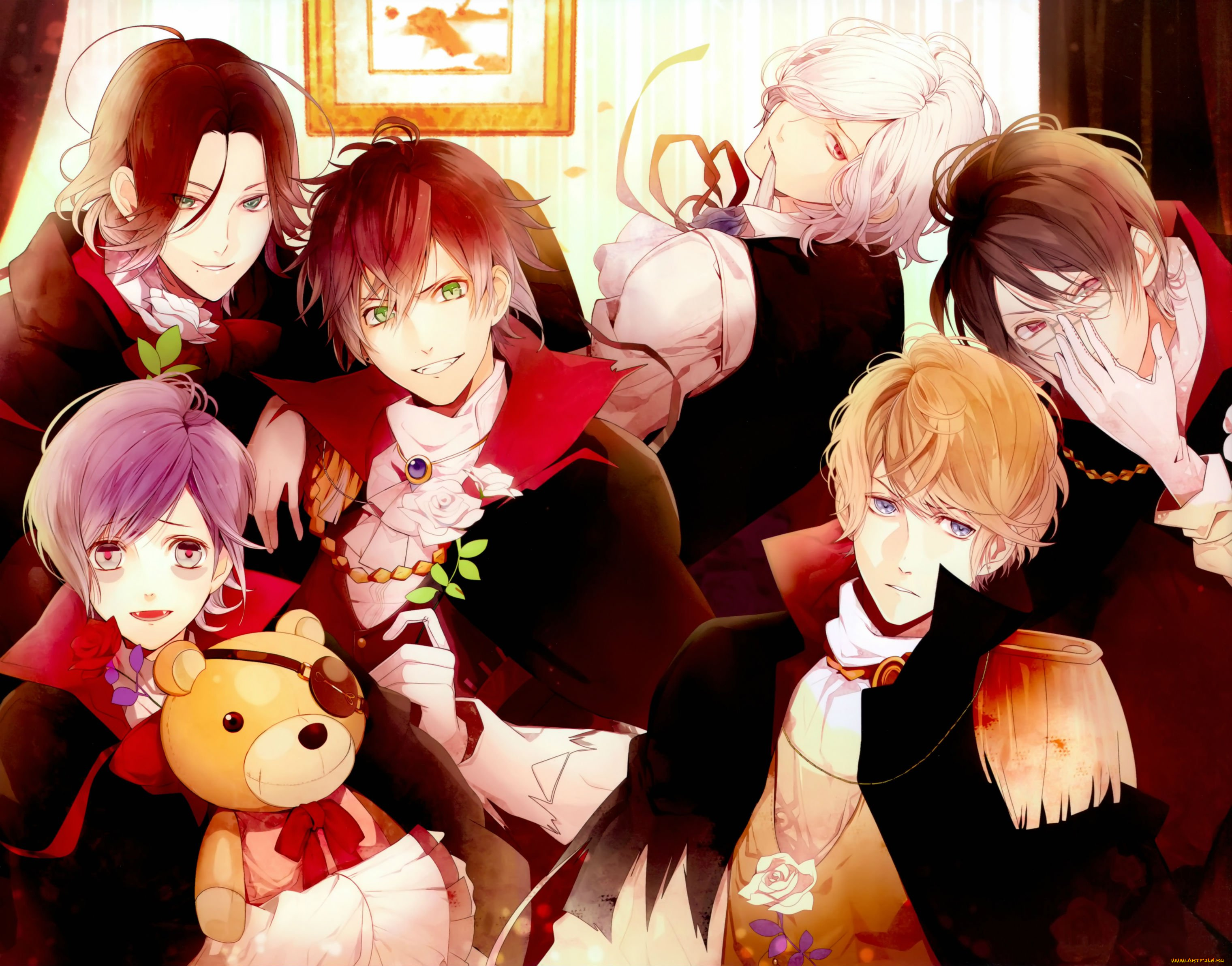 аниме, diabolik, lovers, дьявольские, возлюбленные