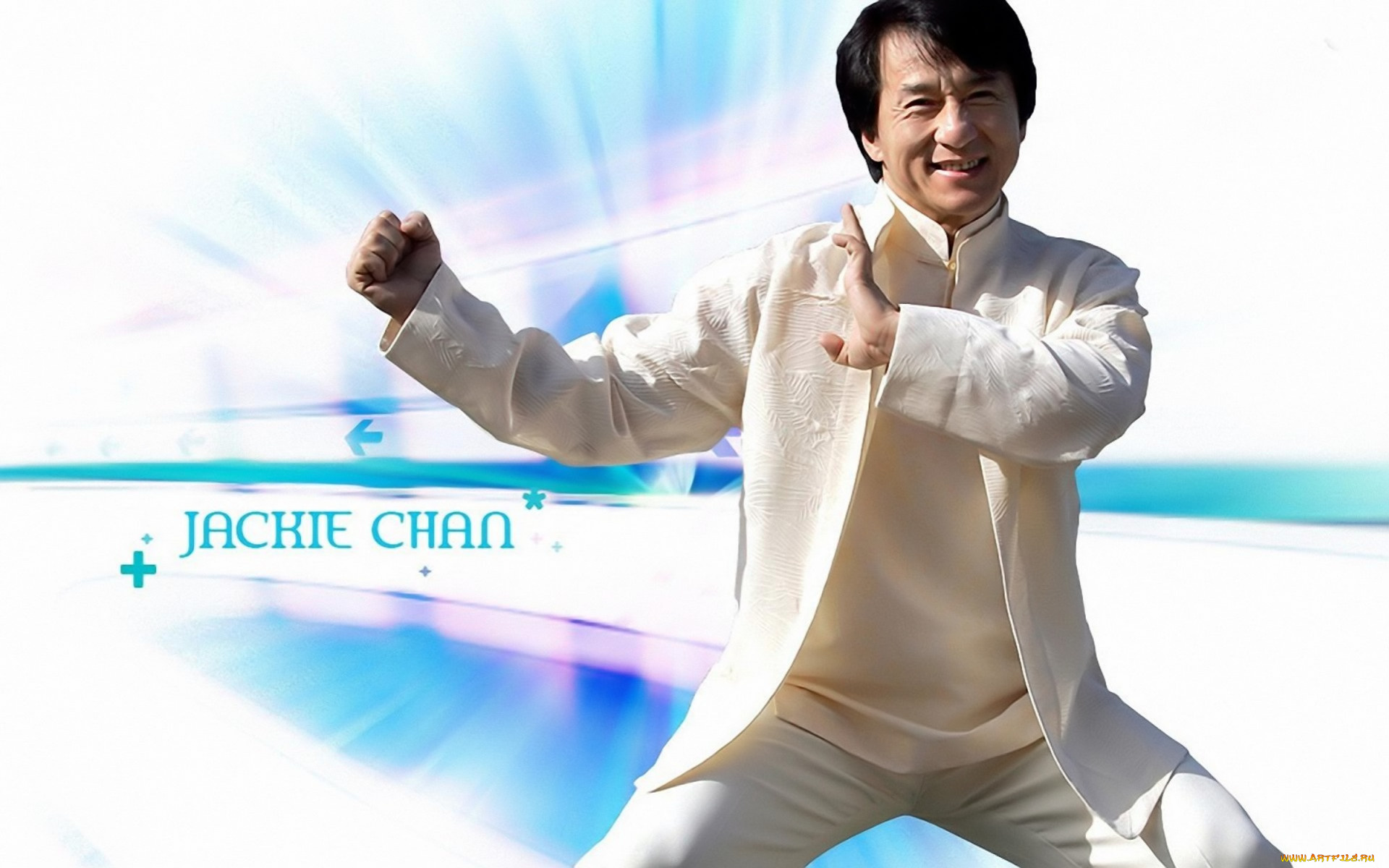 мужчины, jackie, chan, актер, костюм, поза