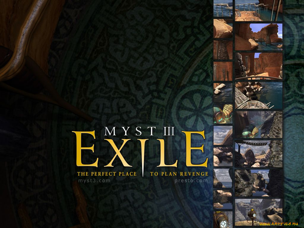 видео, игры, myst, exile