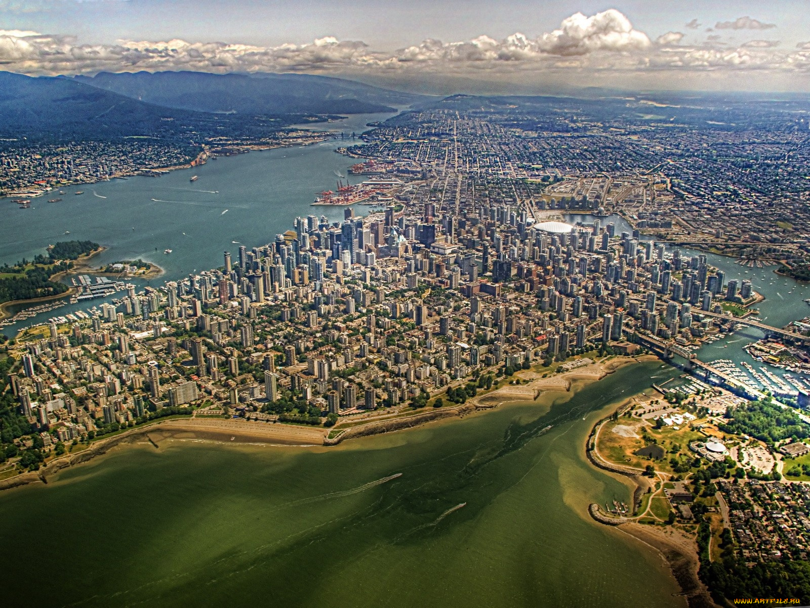 vancouver, canada, города, ванкувер, канада