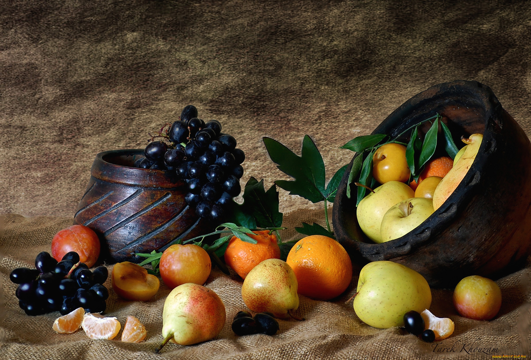 еда, фрукты, ягоды, яблоки, груши, апельсины, виноград, сливы