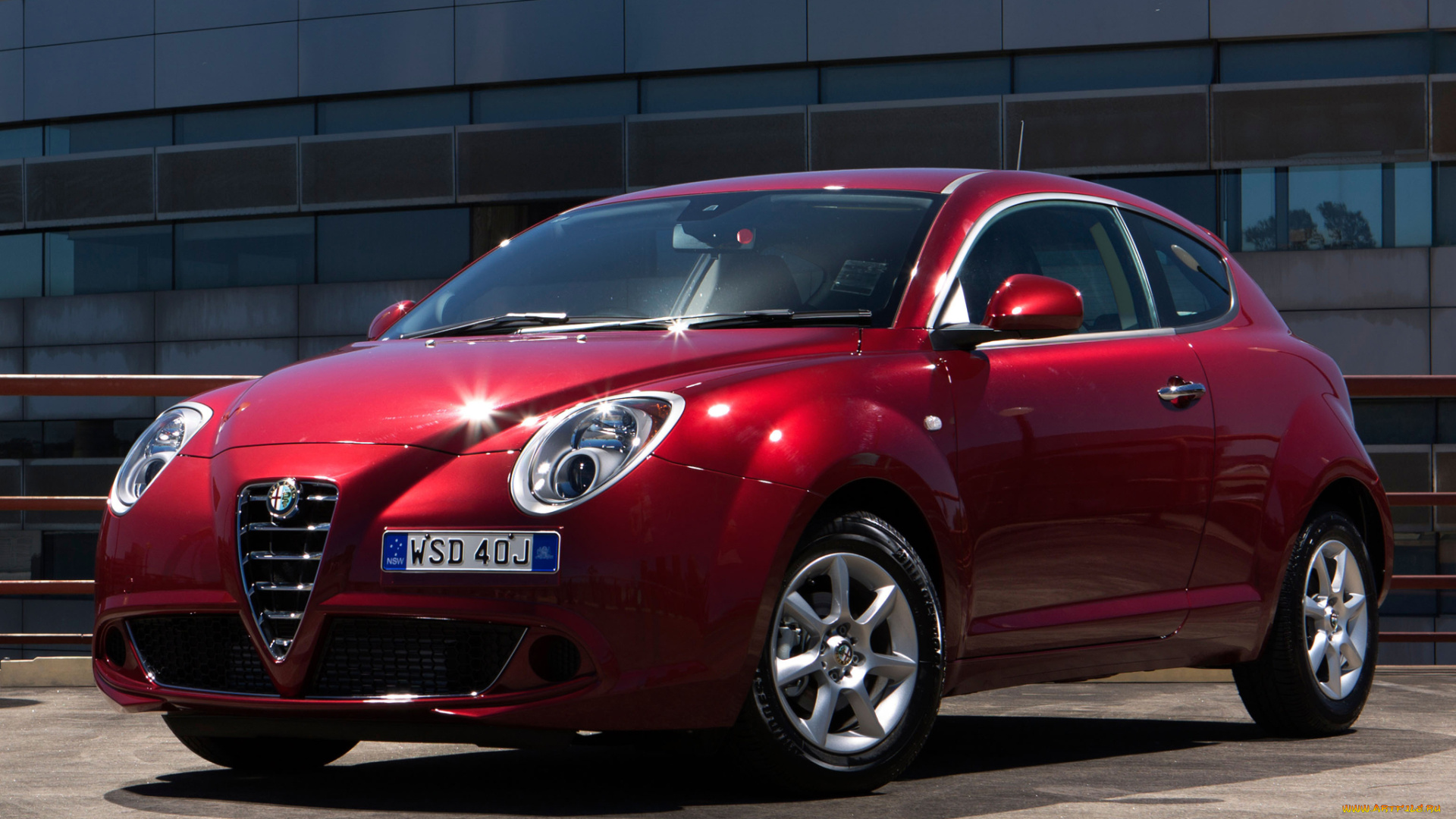 автомобили, alfa, romeo, alfa, romeo, mito, au-spec, 955, 2014, красный