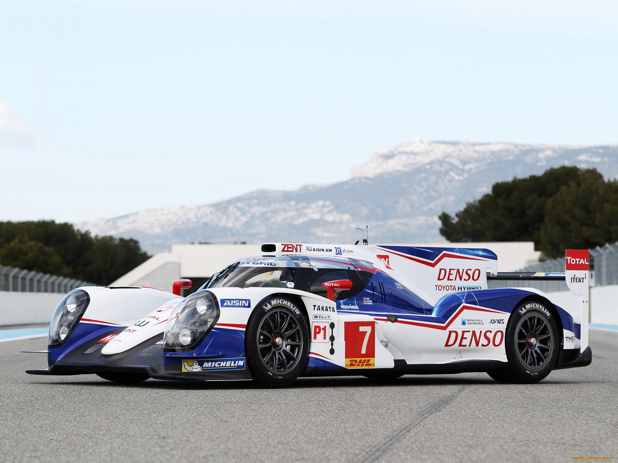 автомобили, toyota, ts040, hybrid, 2014