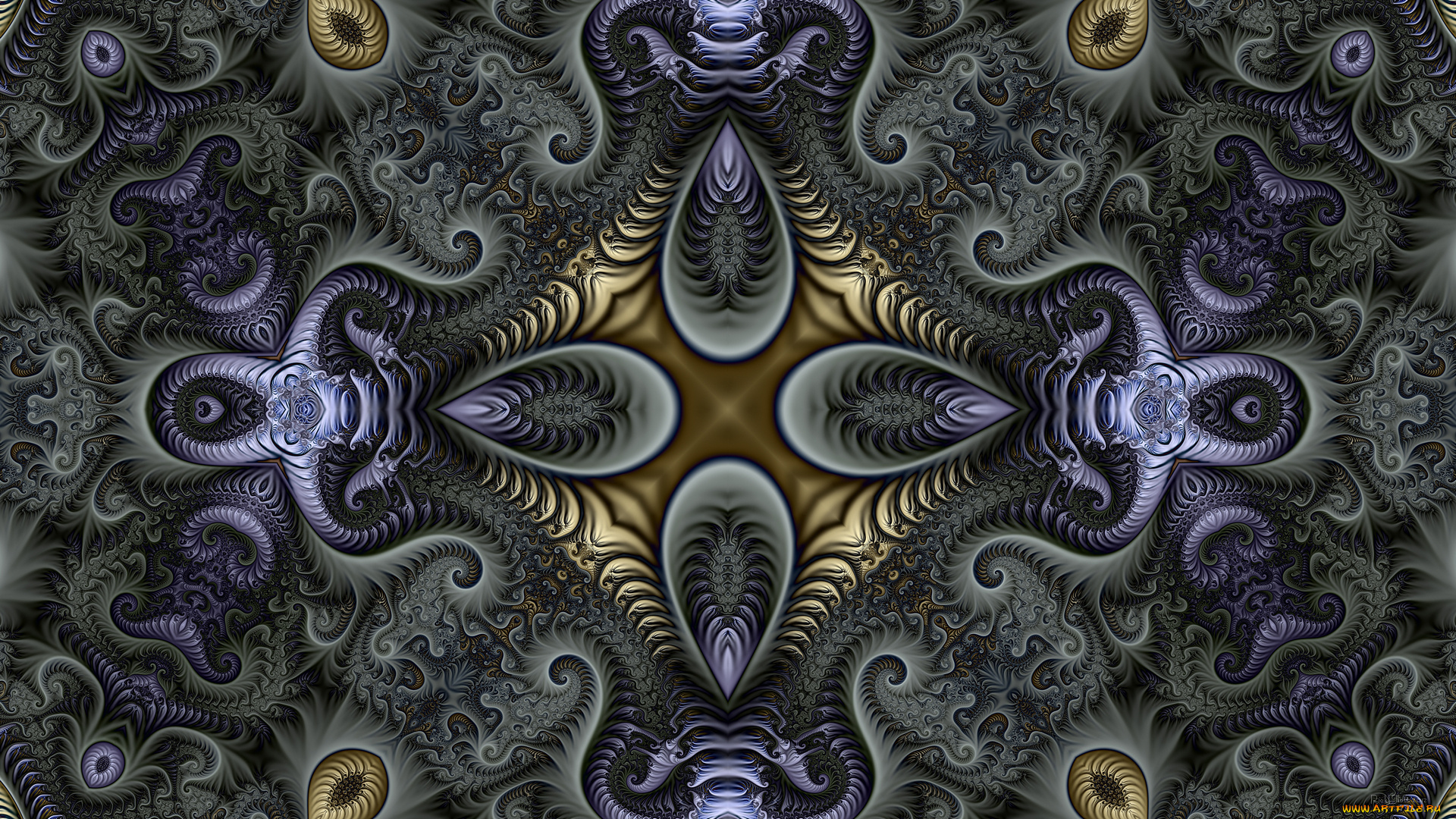 3д, графика, фракталы, , fractal, цвета, фон, узор