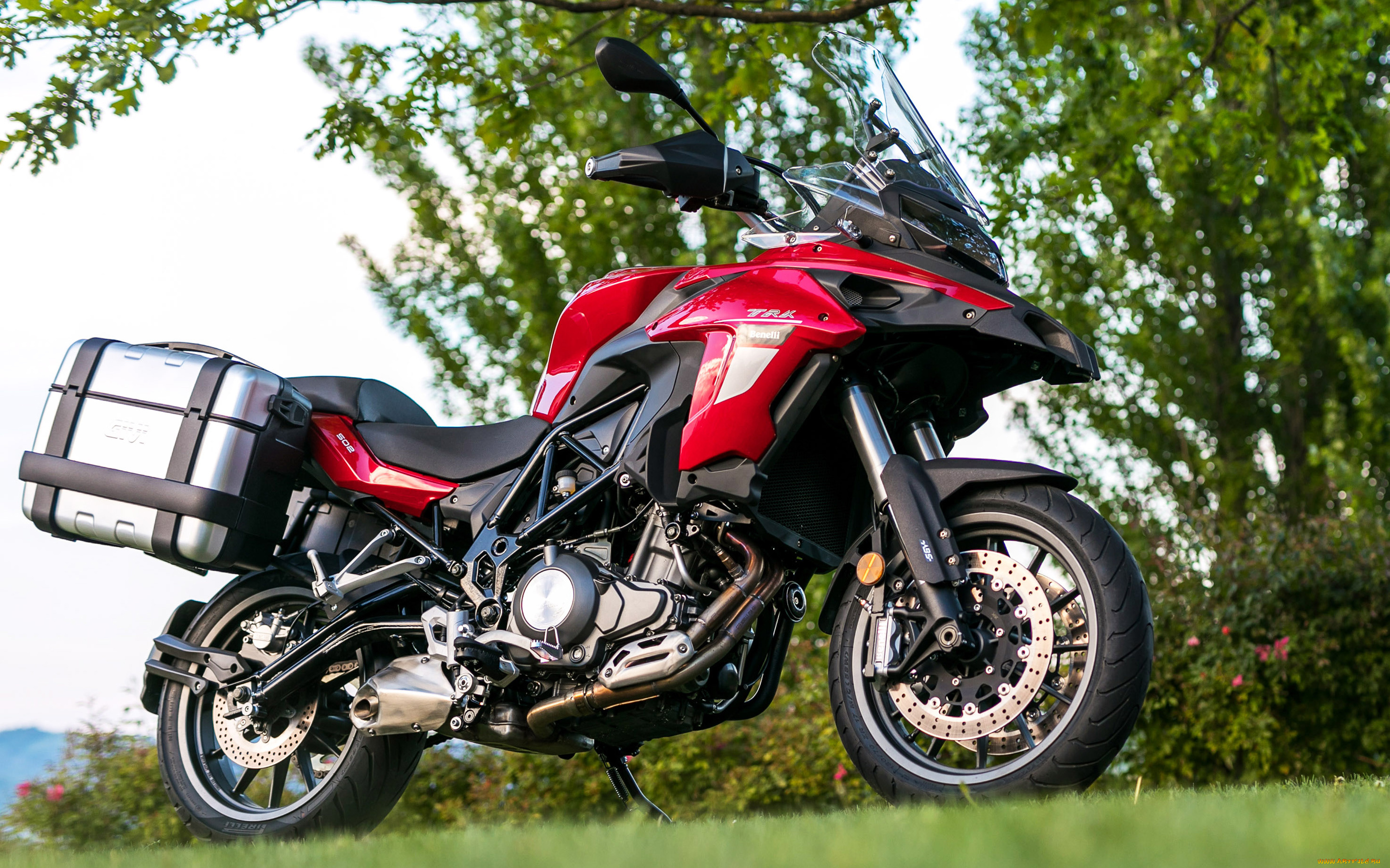 benelli, trk, 502, , 2018, мотоциклы, benelli, superbikes, trk, 502, мотоцикл, красный
