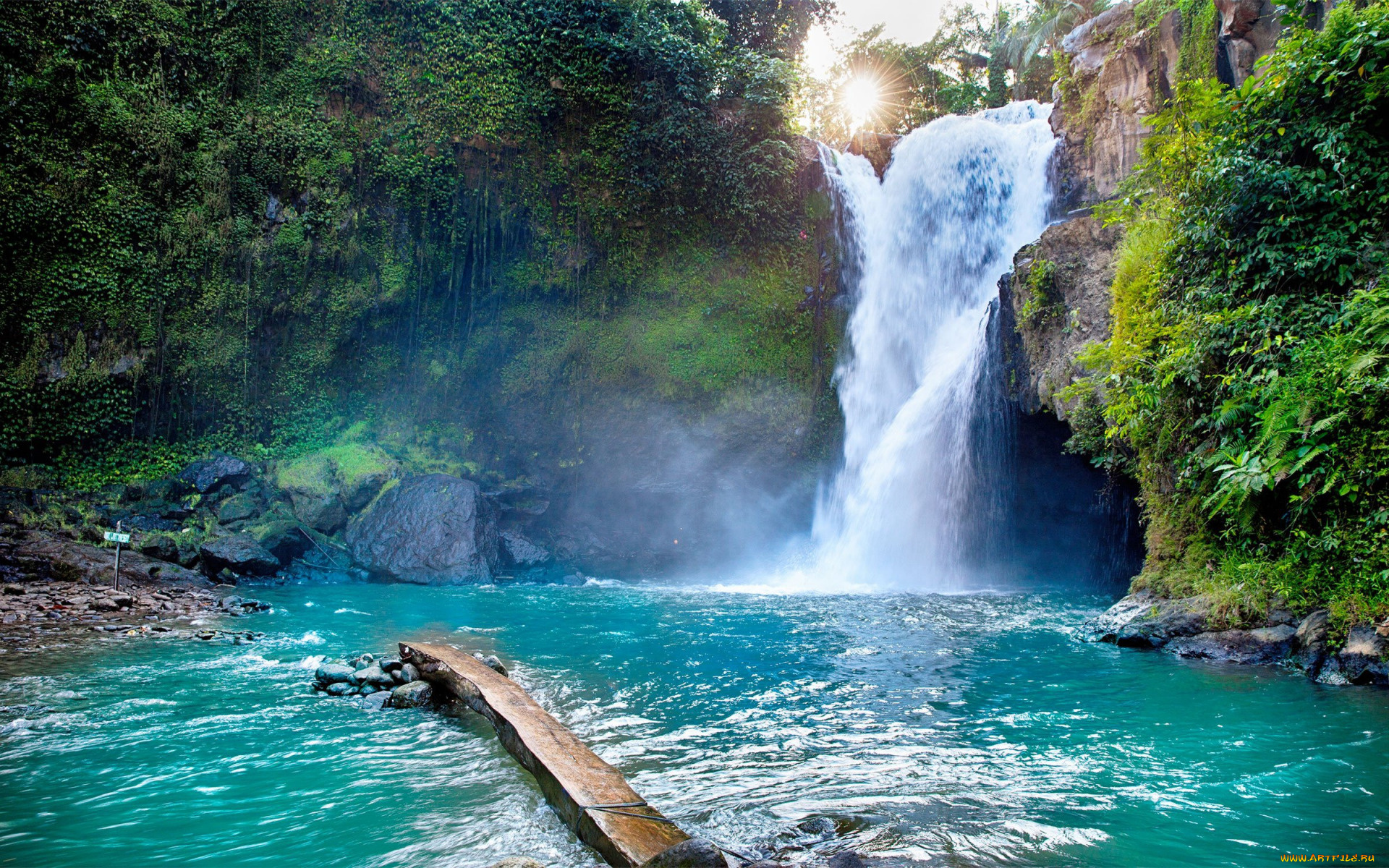 tegenungan, waterfall, bali, indonesia, природа, водопады, tegenungan, waterfall