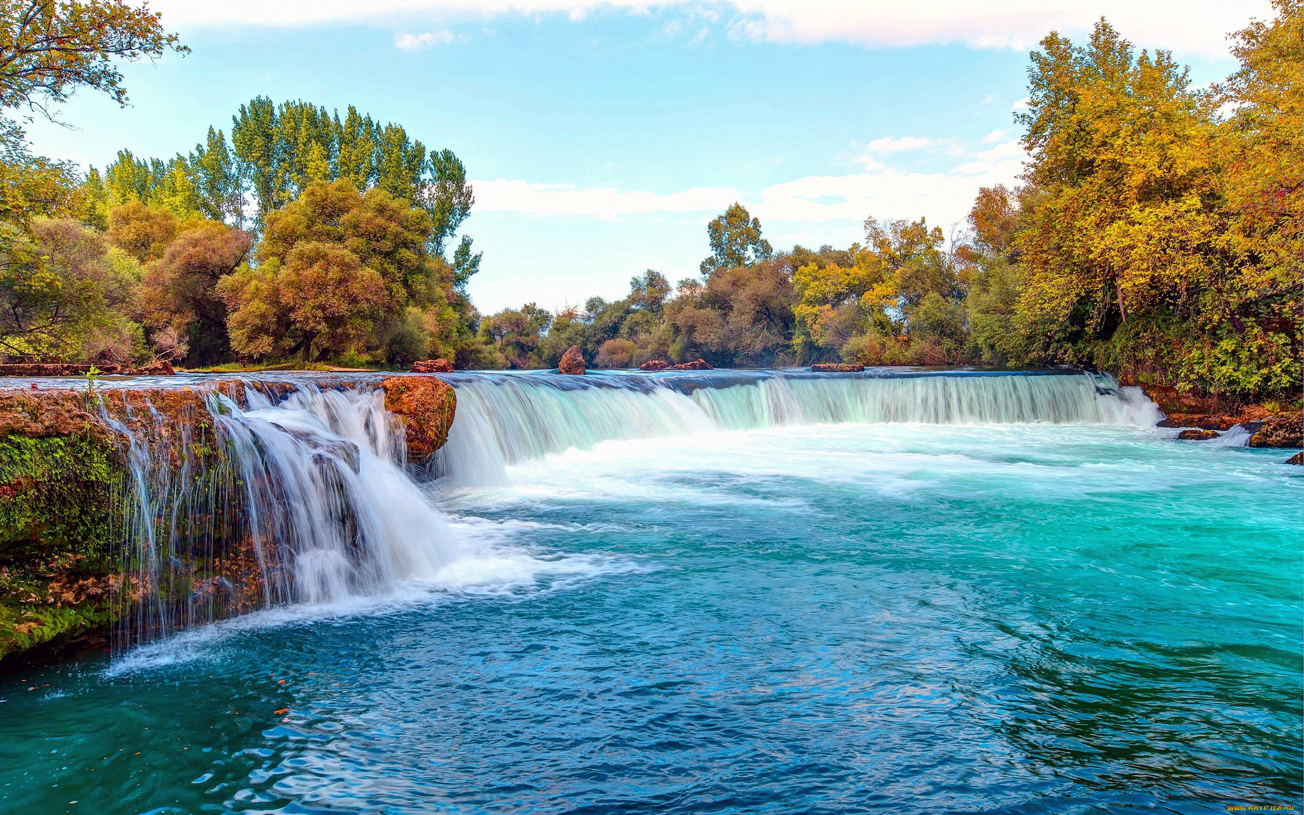 manavgat, waterfall, antalya, turkey, природа, водопады, manavgat, waterfall