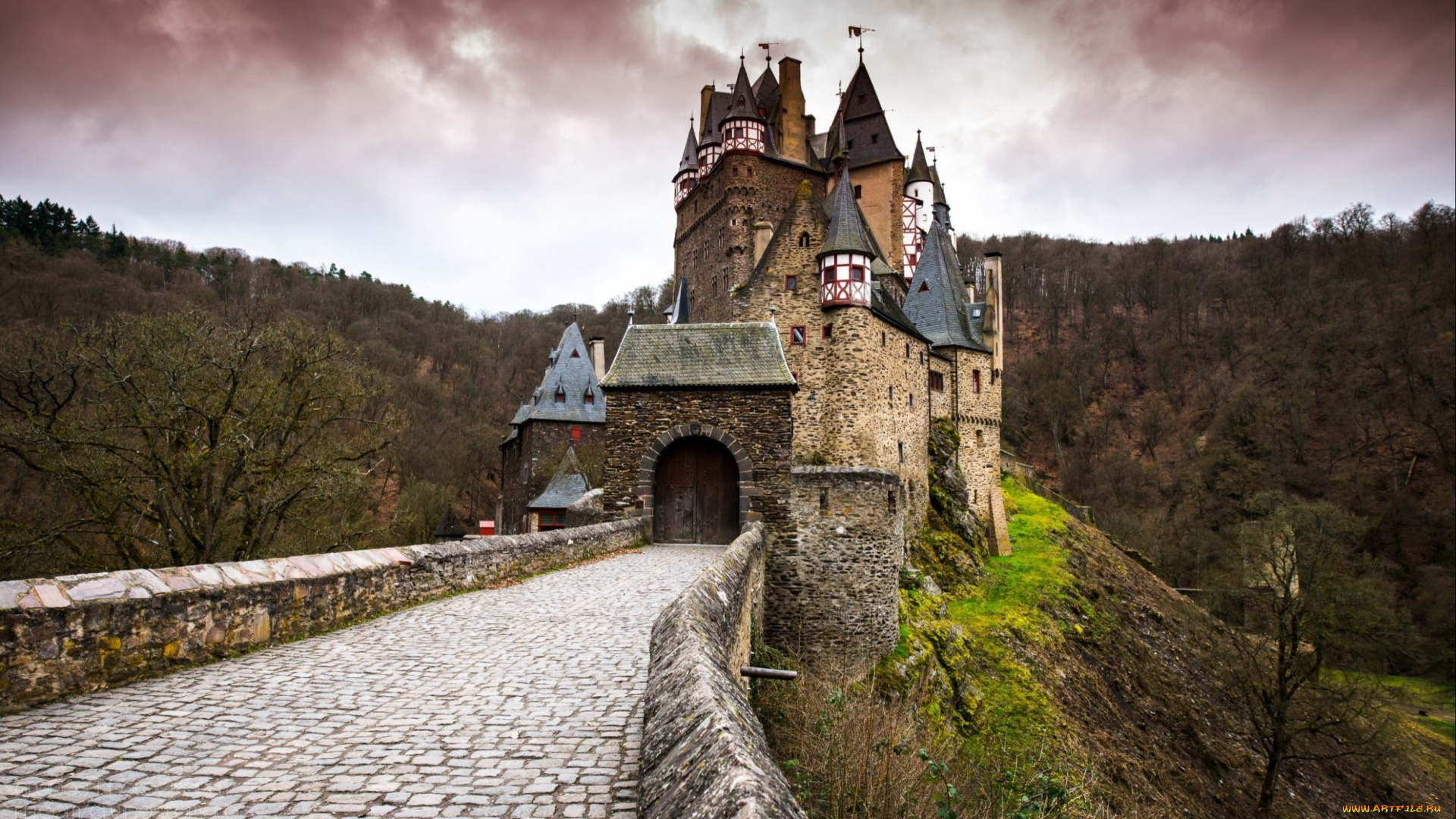 eltz, castle, germany, города, замки, германии, eltz, castle