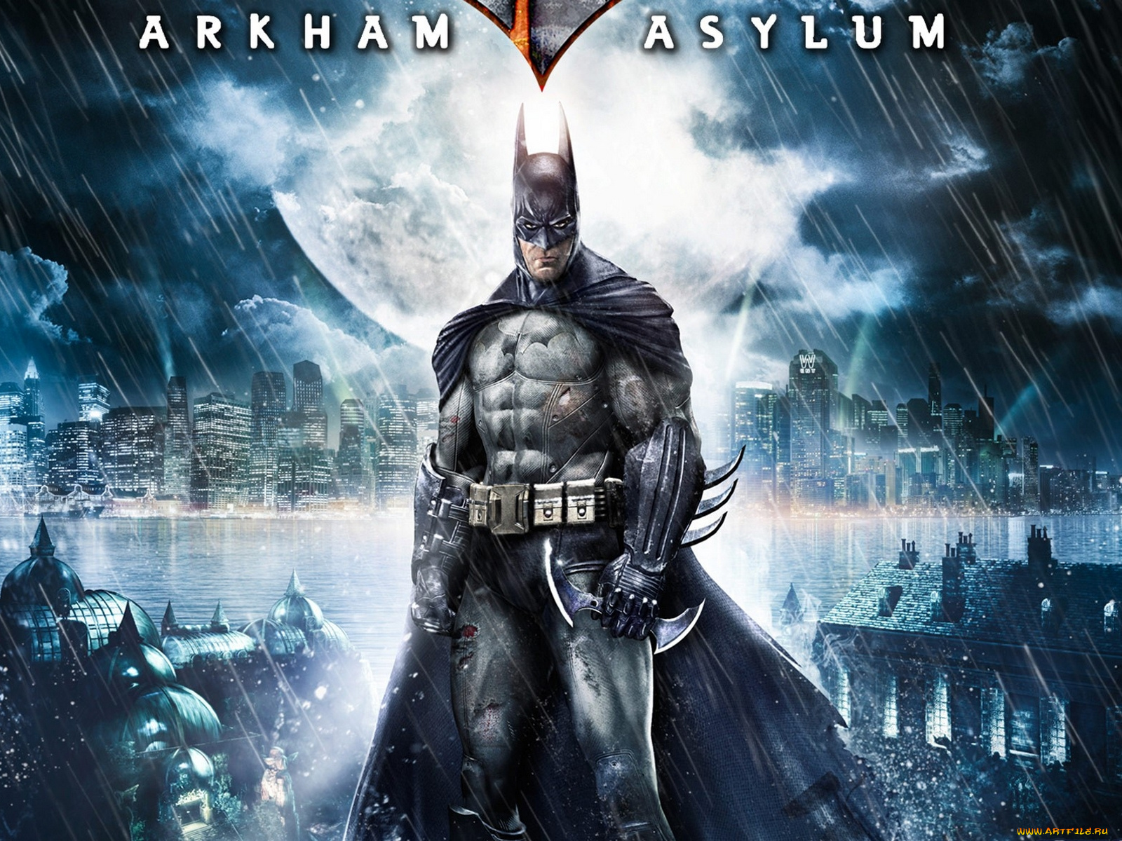 видео, игры, batman, arkham, asylum