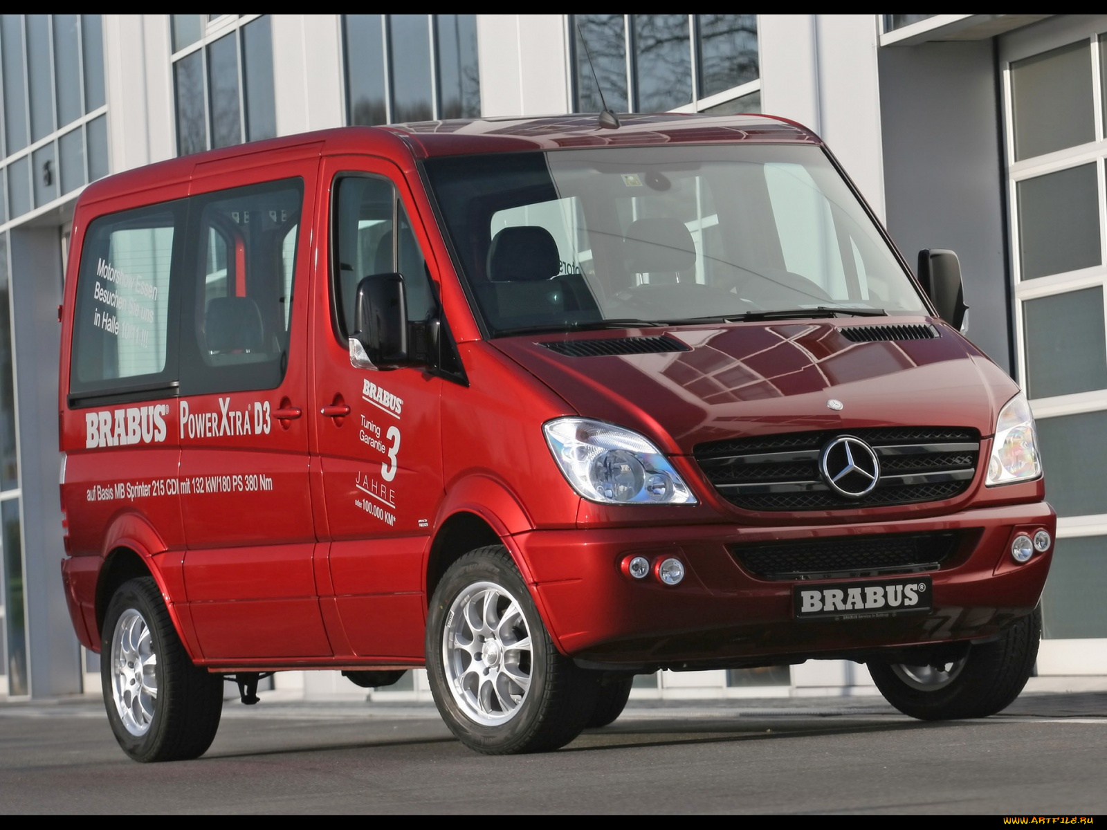 2007, brabus, mercedes, benz, sprinter, автомобили