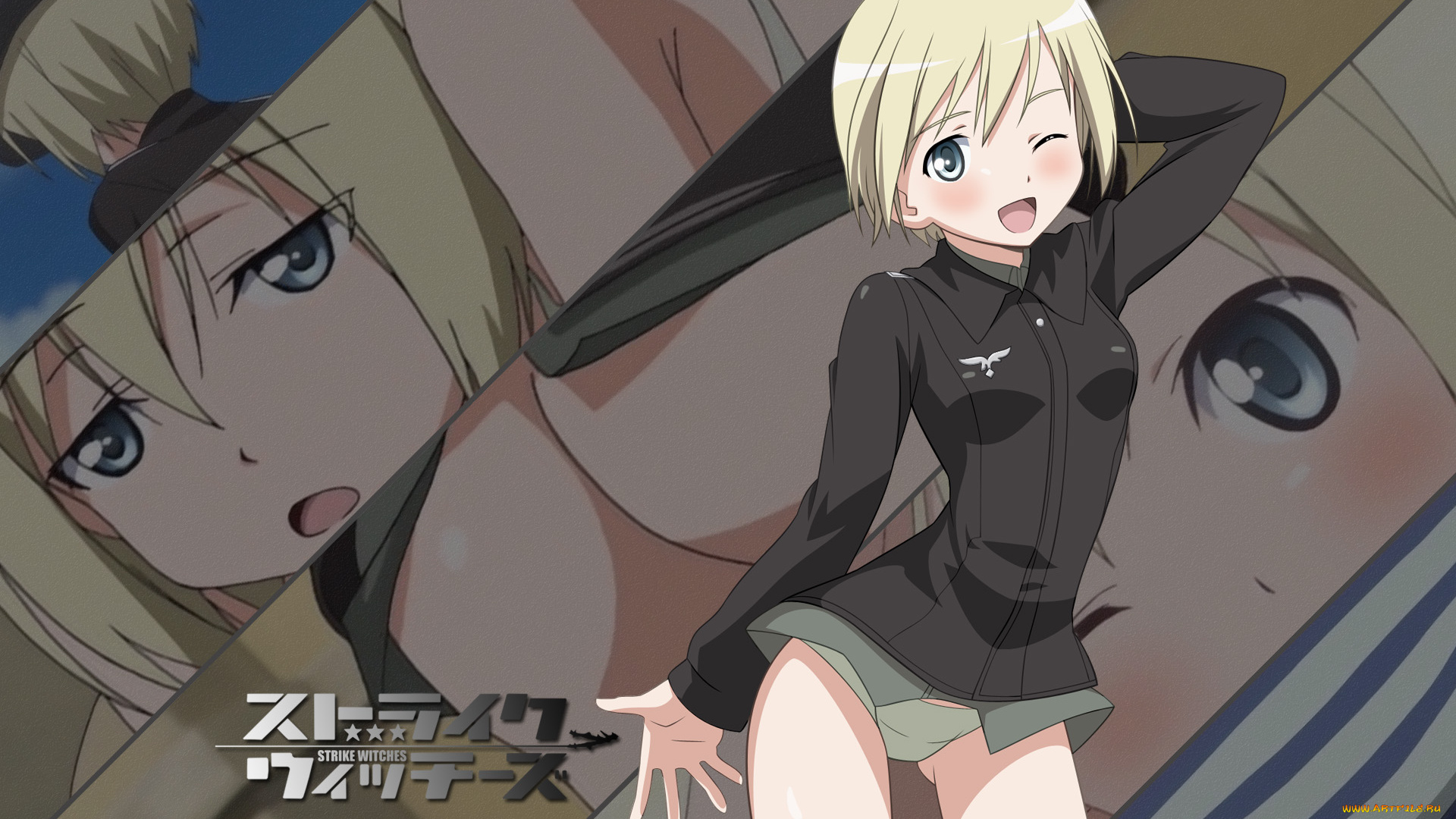 аниме, strike, witches