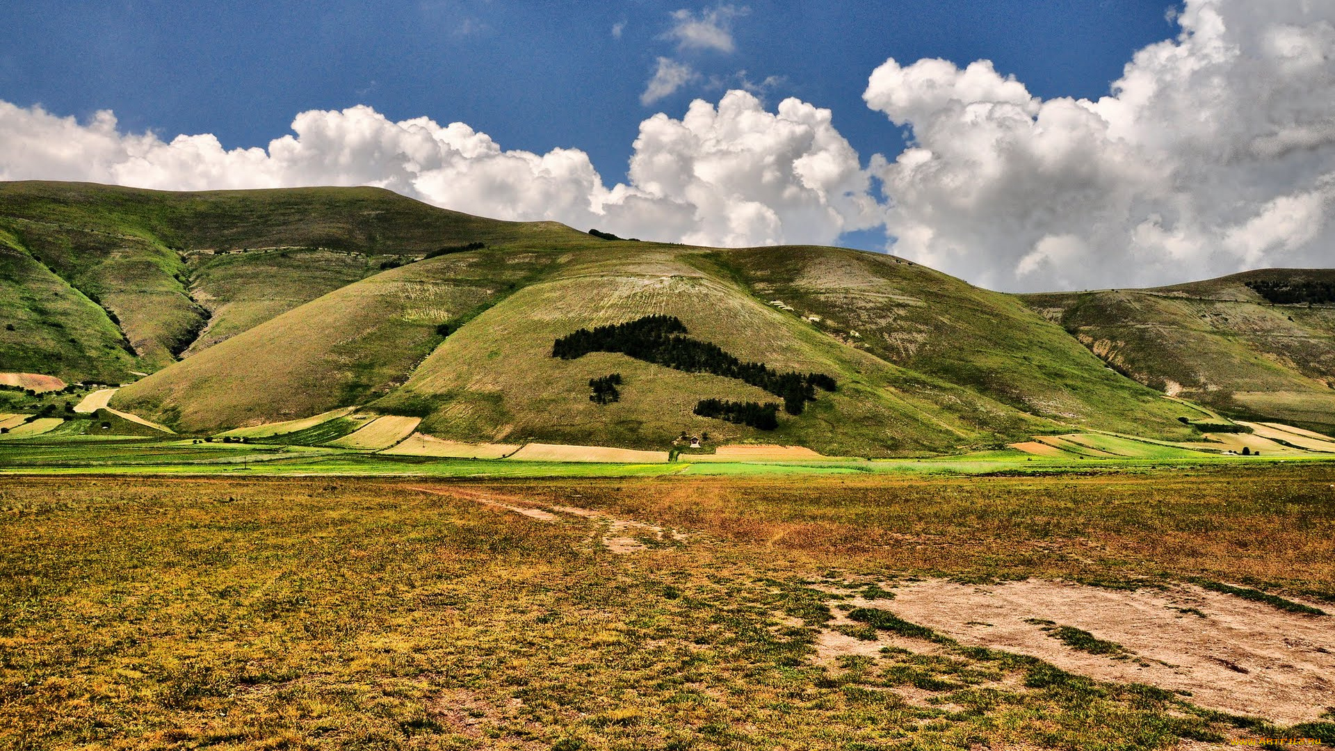 monti, sibillini, природа, горы, umbria