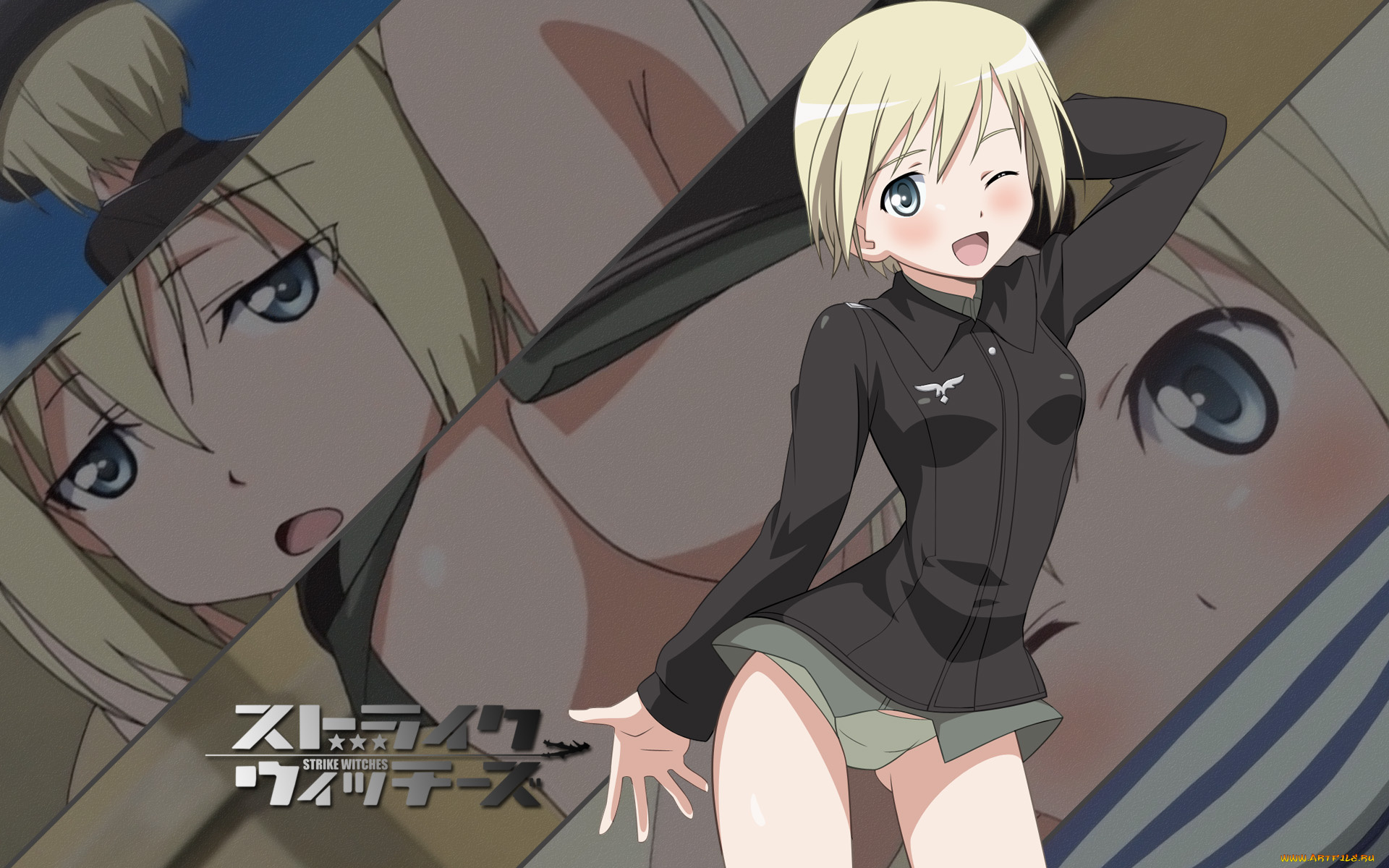 аниме, strike, witches