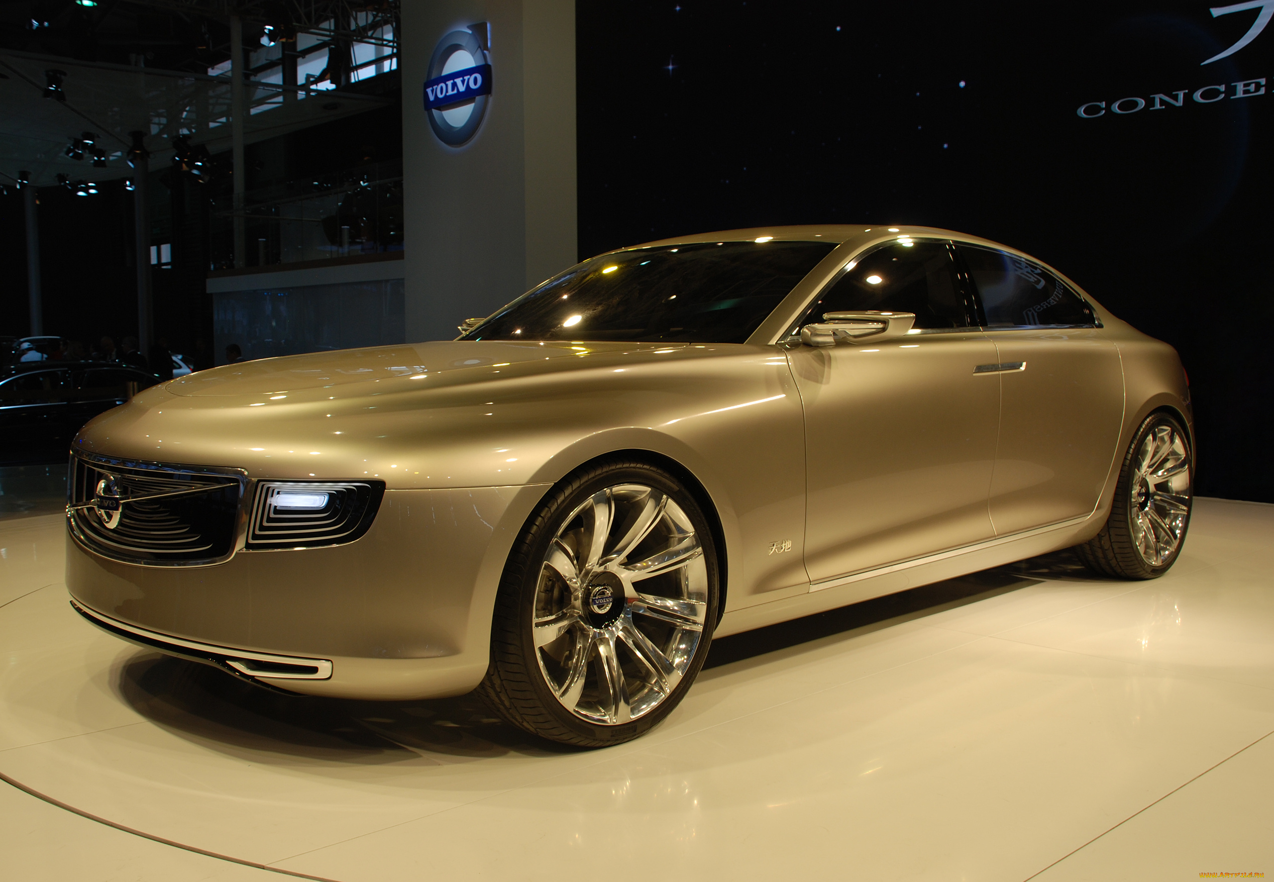 volvo, universe, concept, 2011, автомобили, выставки, и, уличные, фото, volvo, concept, universe, бежевый, кофе, с, молоком, выставка, автосалон