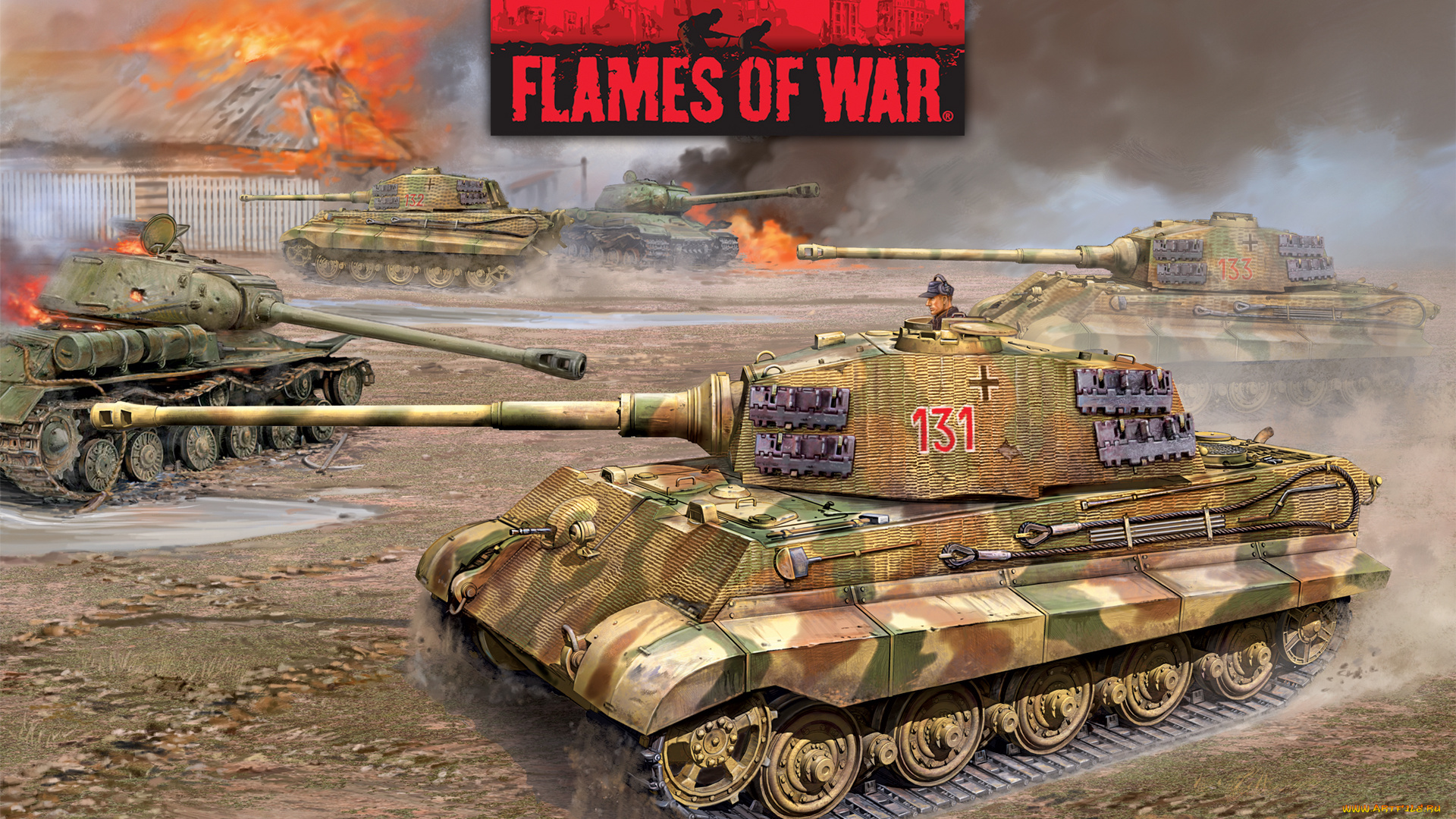 видео, игры, flames, of, war, стратегия, игра, flames, of, war