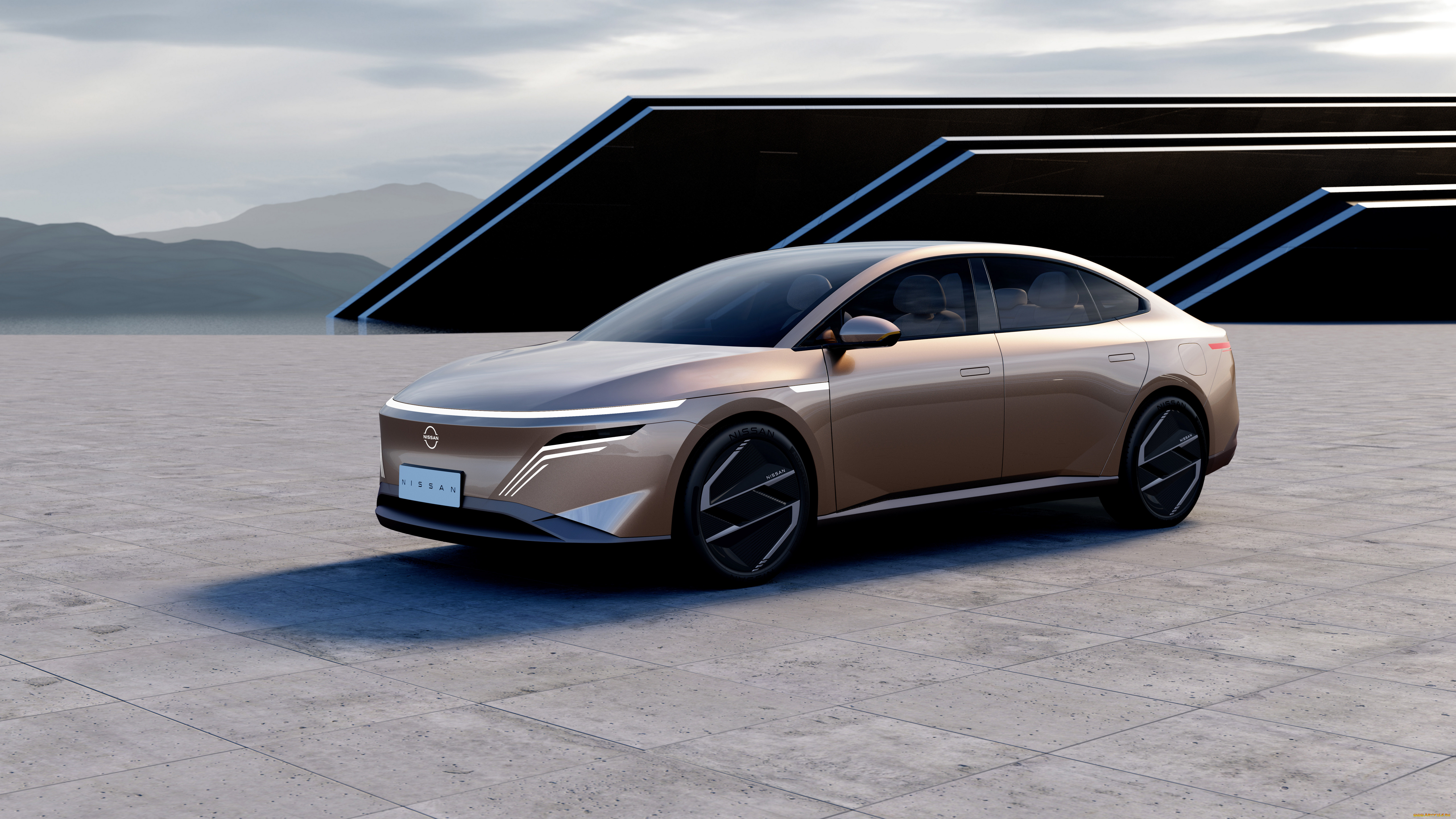 2024, nissan, epoch, concept, автомобили, nissan, datsun, epoch, concept, городской, электрический, седан, ниссан