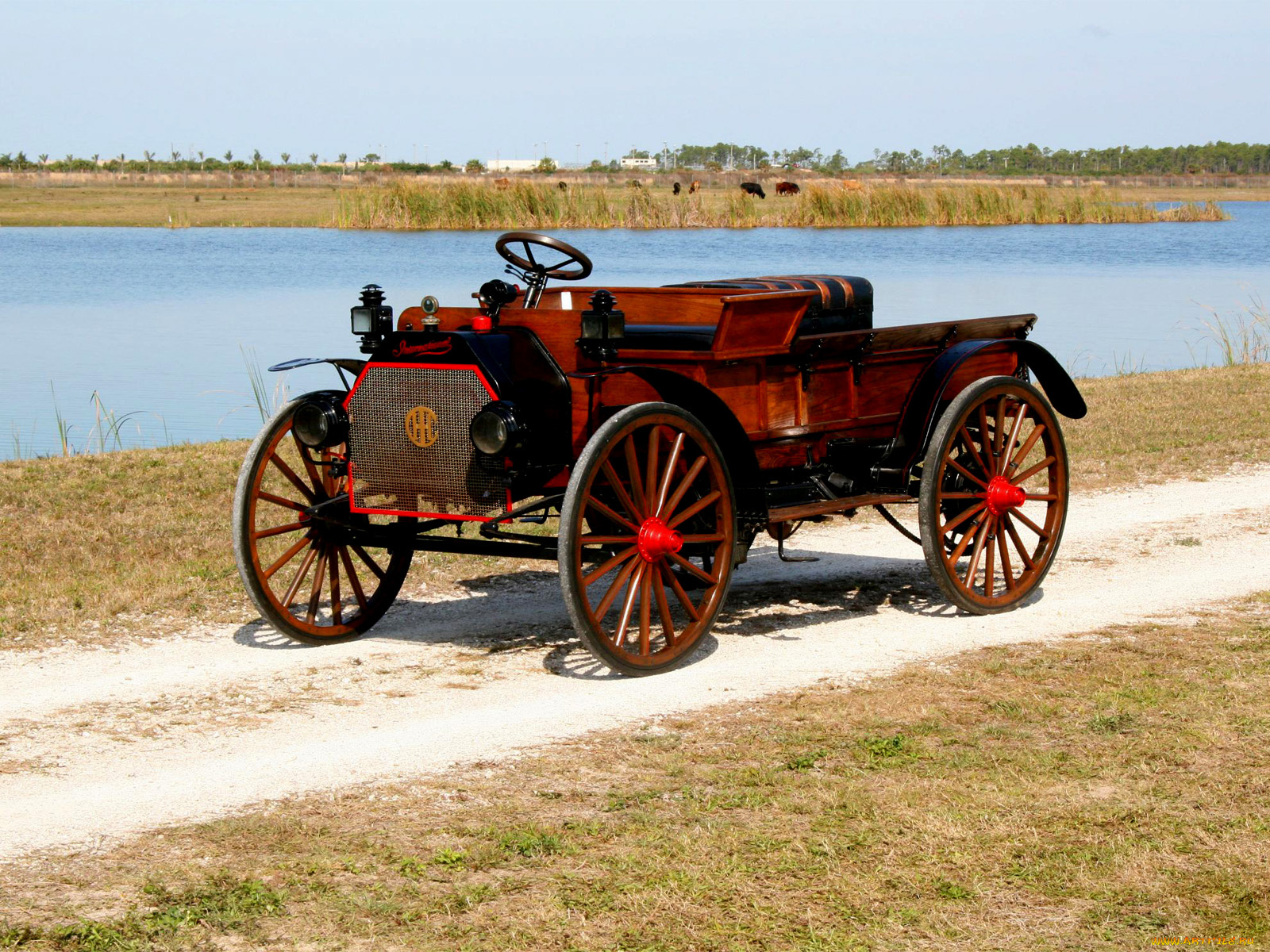 1910, international, high, wheeler, автомобили, классика