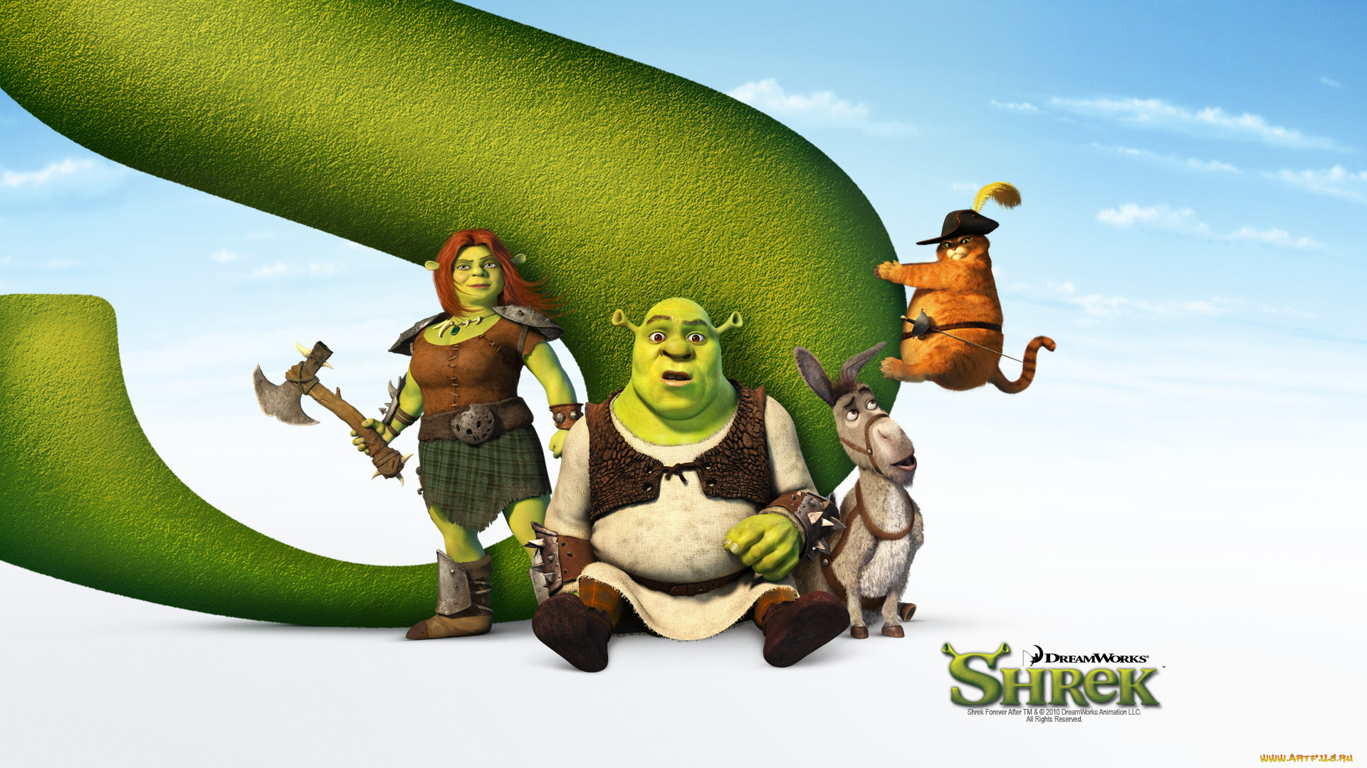 мультфильмы, shrek, forever, after