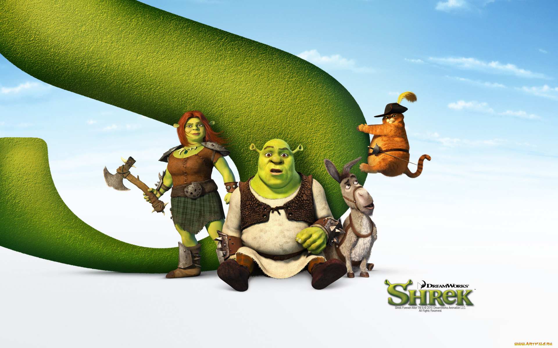 мультфильмы, shrek, forever, after