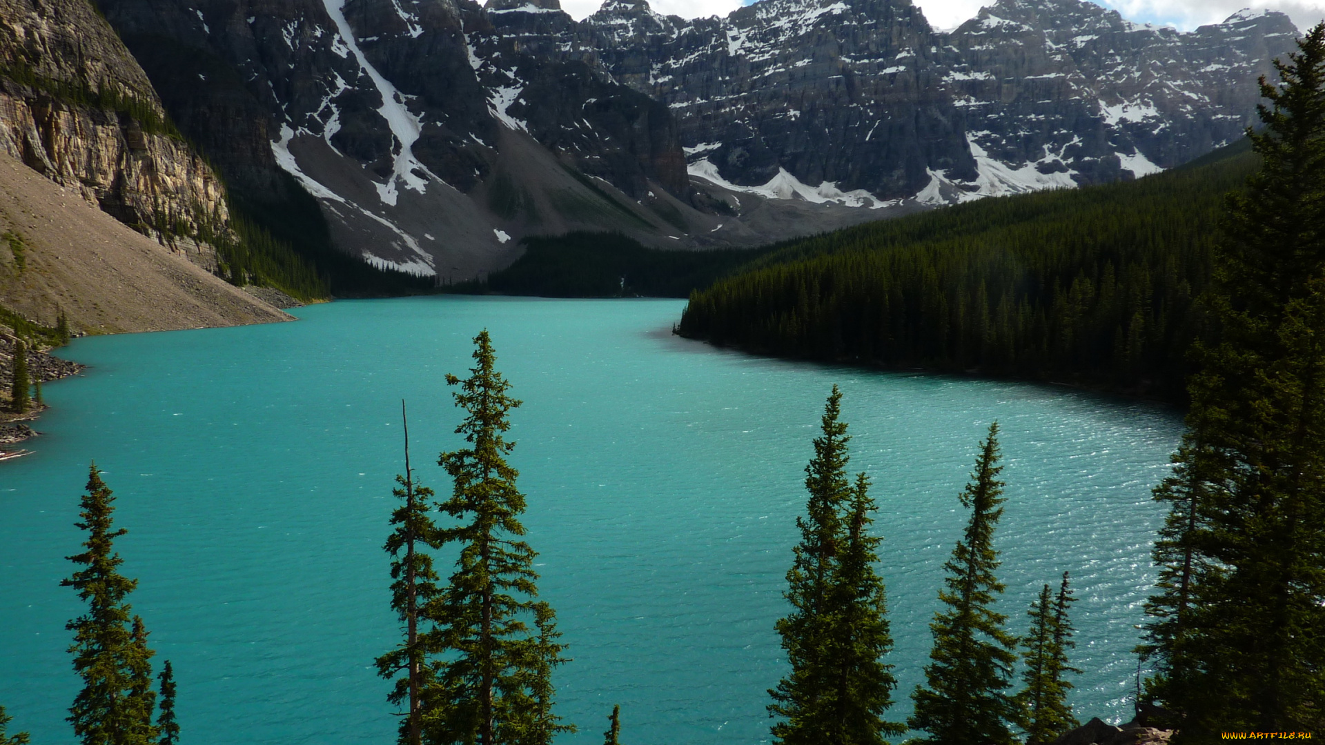 banff, national, park, alberta, canada, природа, реки, озера, горы, озеро, лес