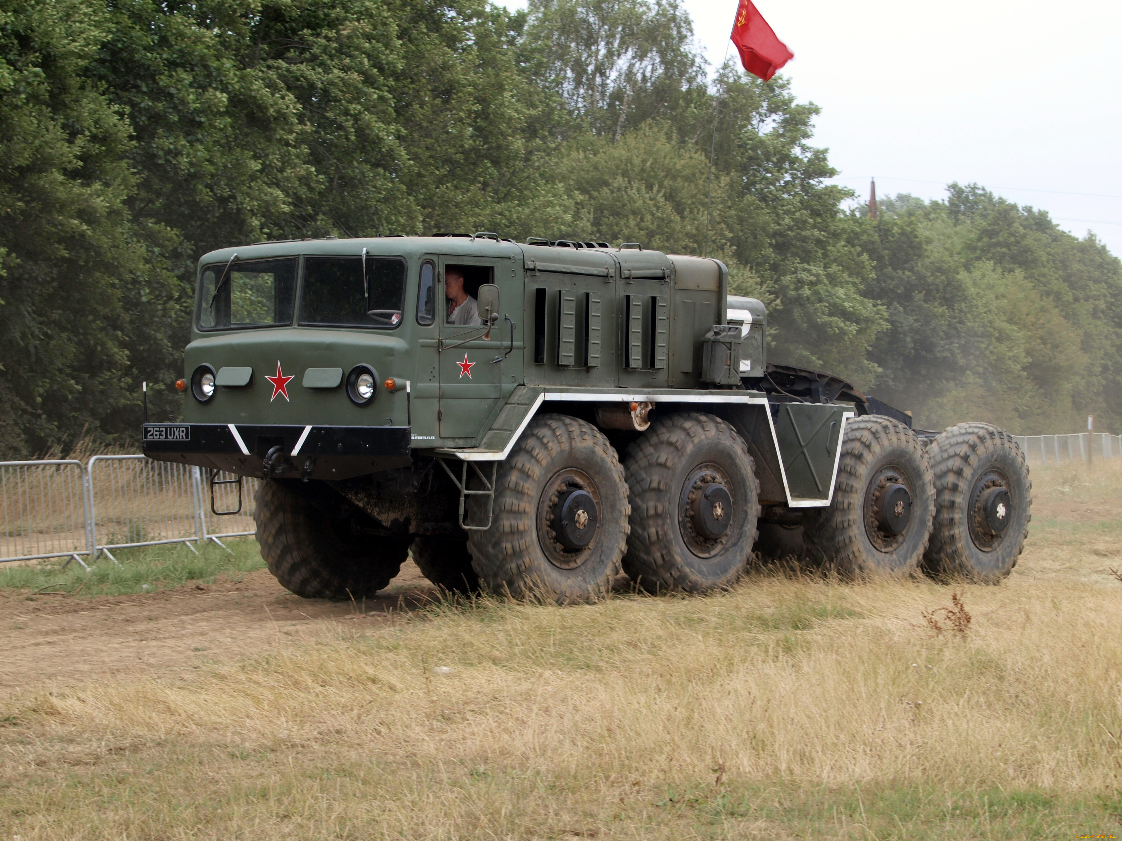 маз, 537, техника, военная, тягач