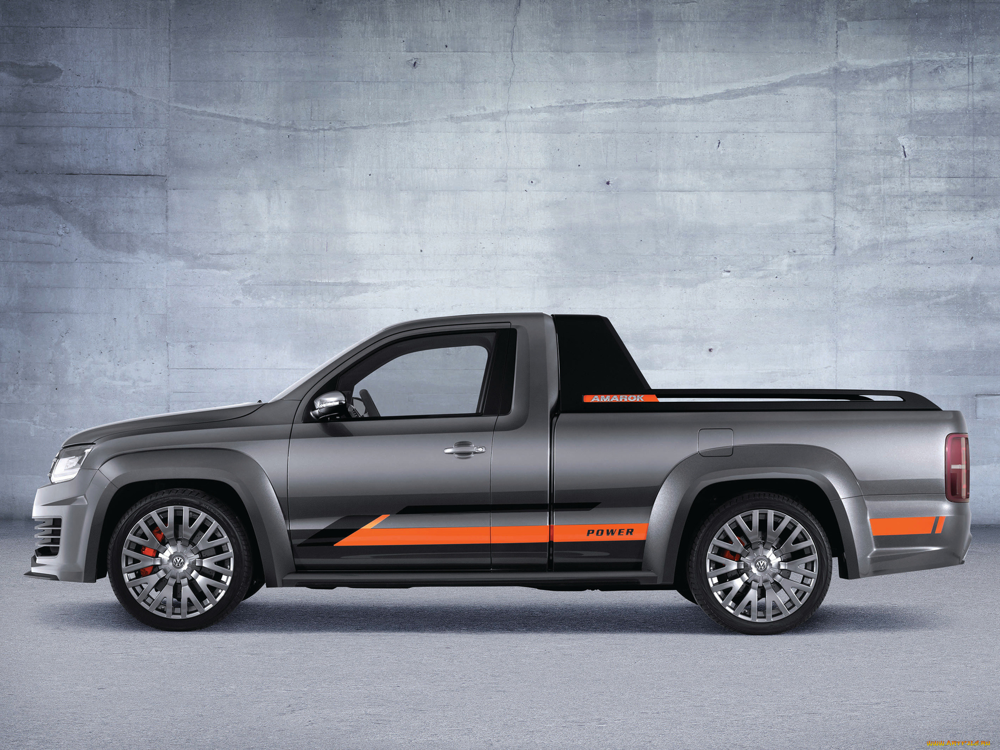 автомобили, volkswagen, power, amarok, 2014г, темный, concept