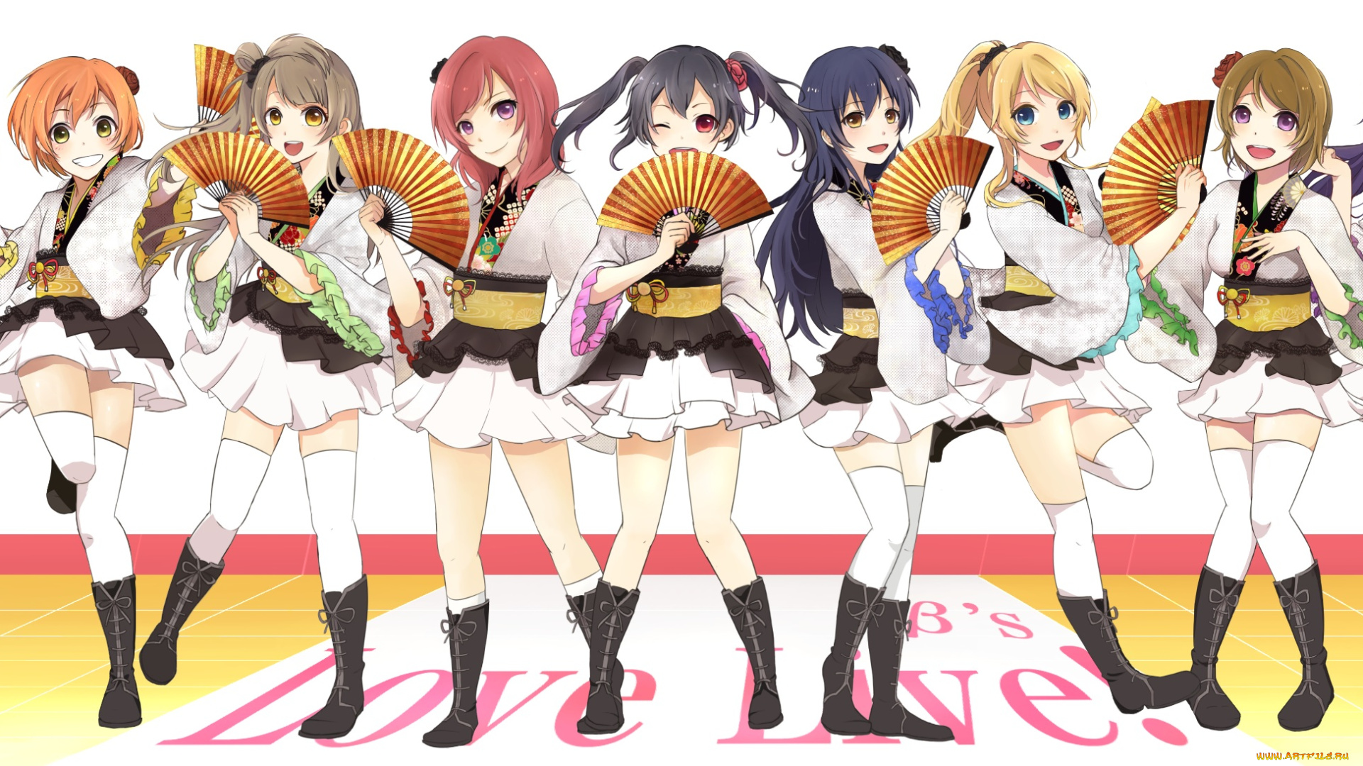 аниме, love, live, , school, idol, project, девушки, yazawa, nico, sonoda, umi, love, live, school, idol, project, koizumi, hanayo, ayase, eri, hoshizora, rin, nishikino, maki, minami, kotori