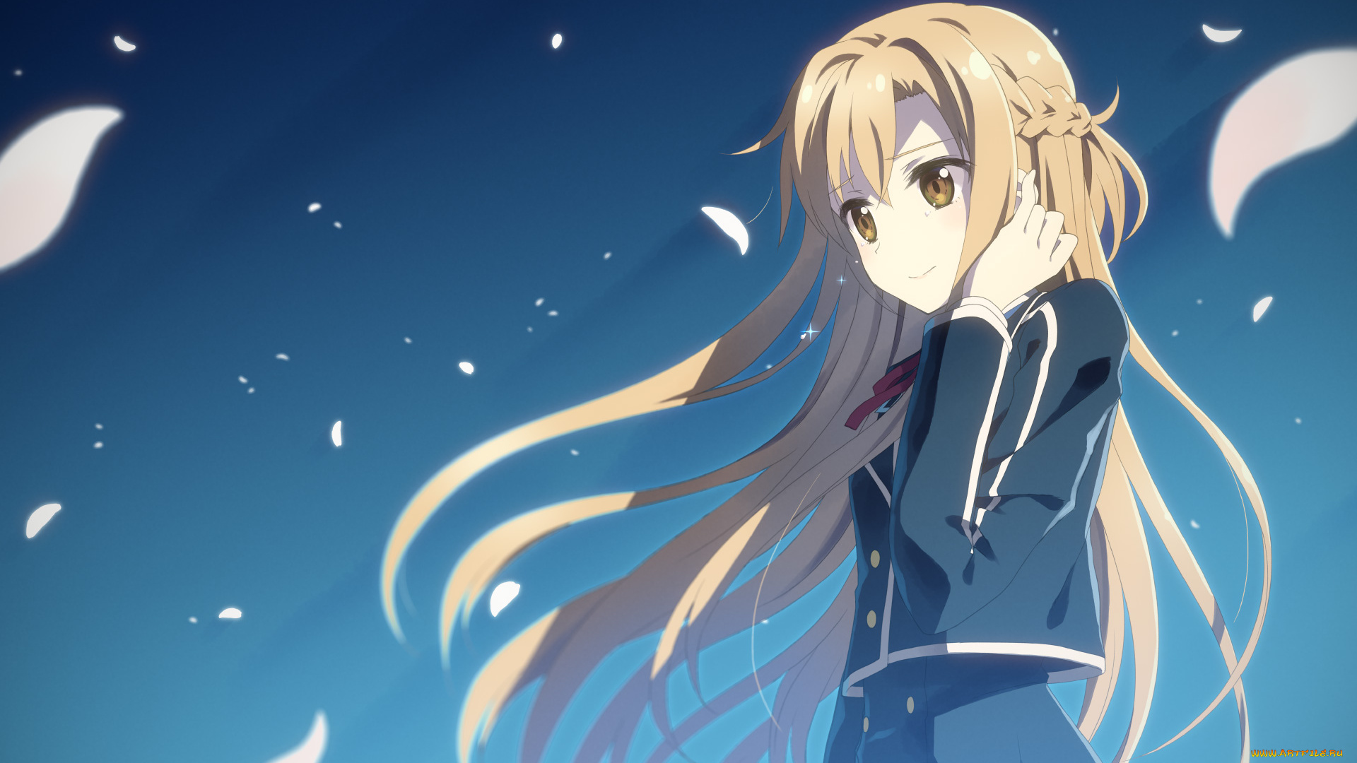 аниме, sword, art, online, yuuki, tatsuya, asuna, sword, art, online