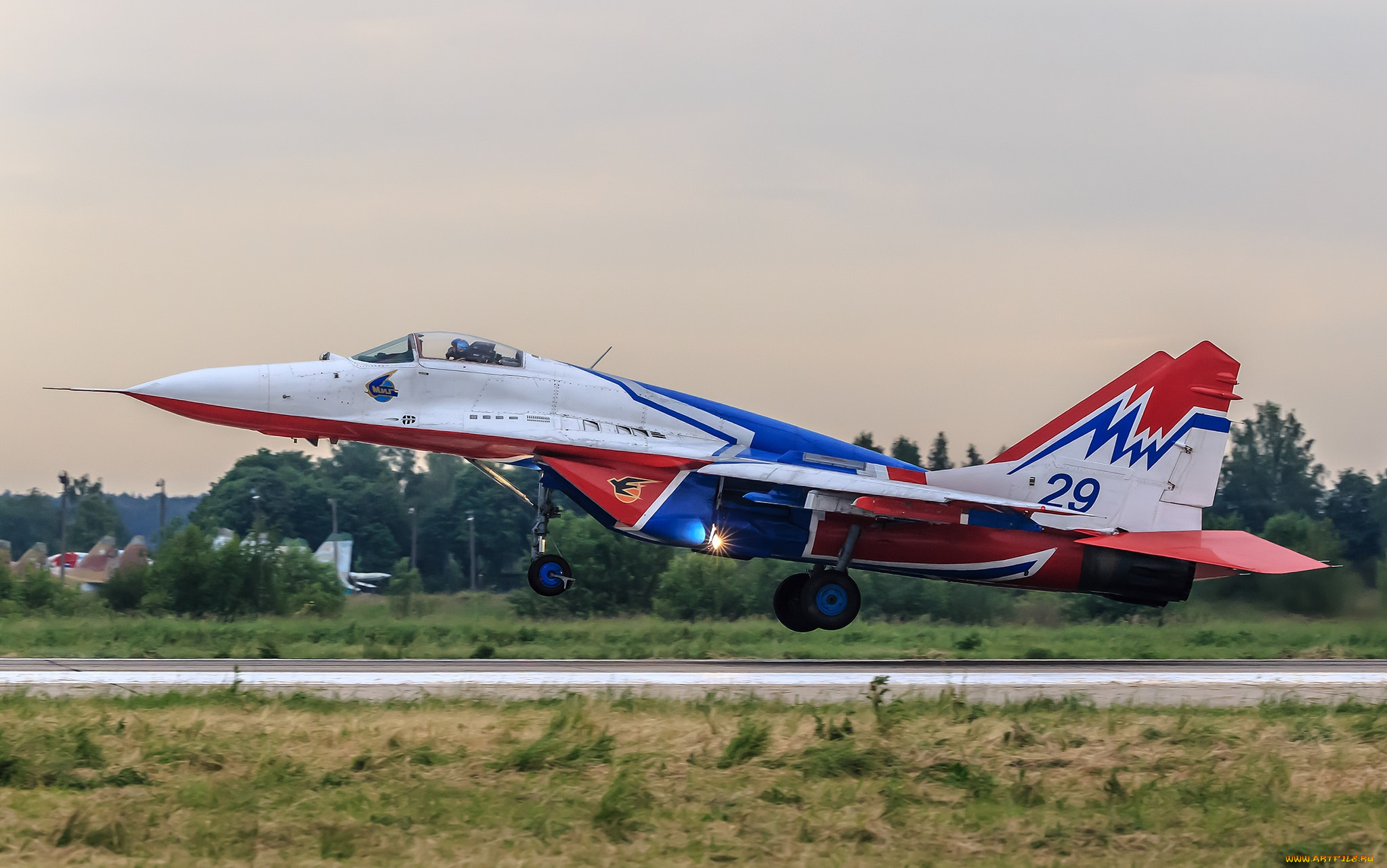 mig-29, авиация, боевые, самолёты, истребитель